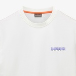 Napapijri Erkek Beyaz T-Shirt
