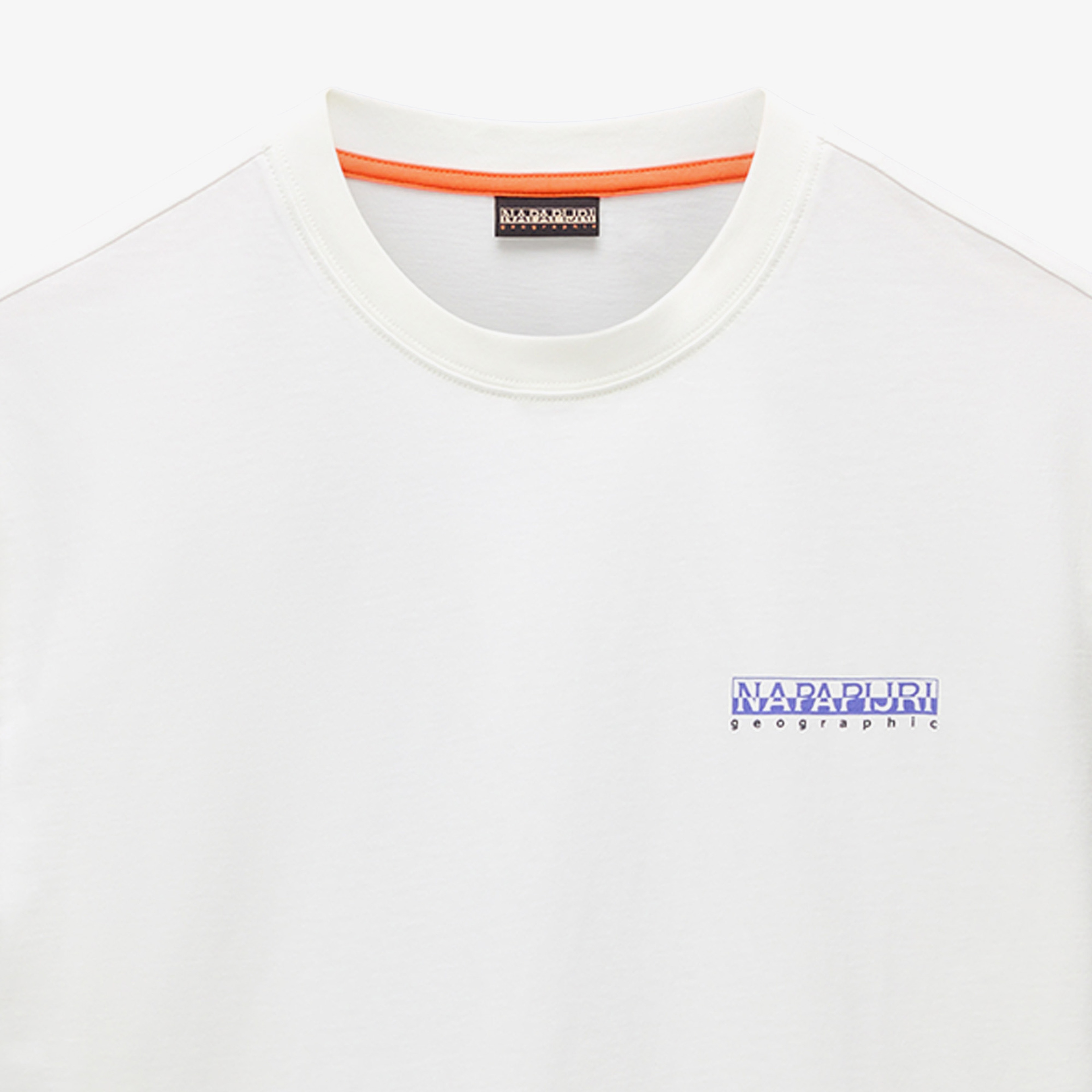 Napapijri Erkek Beyaz T-Shirt