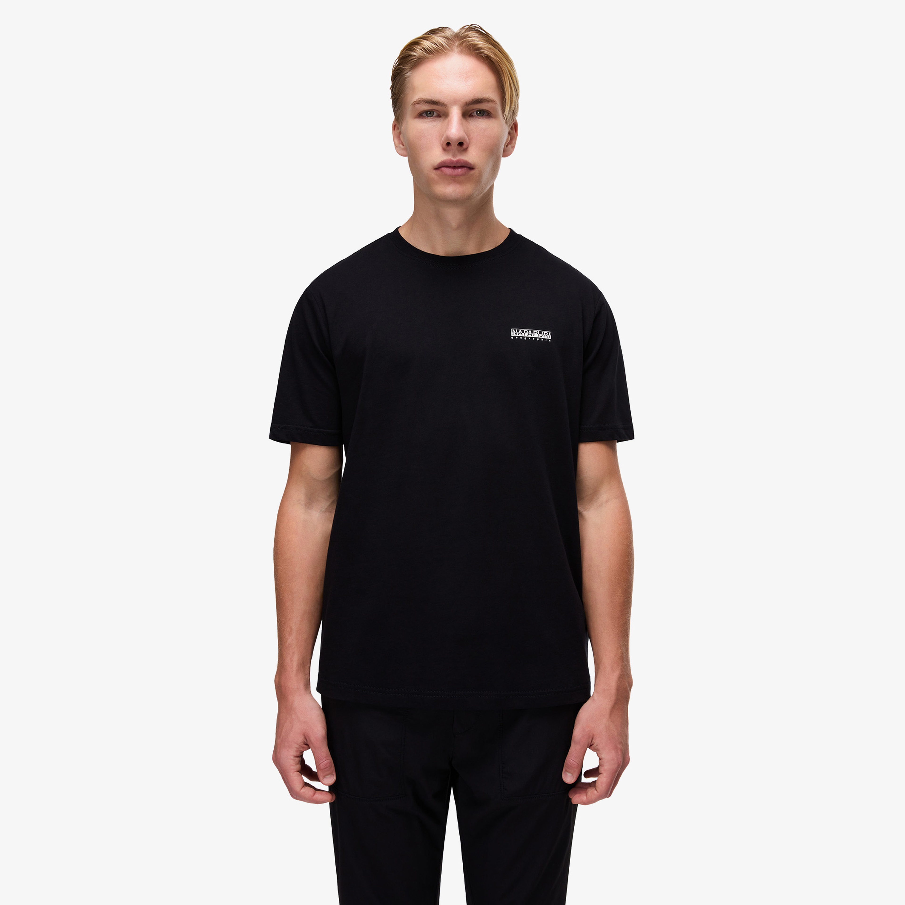 Napapijri Erkek Siyah T-Shirt