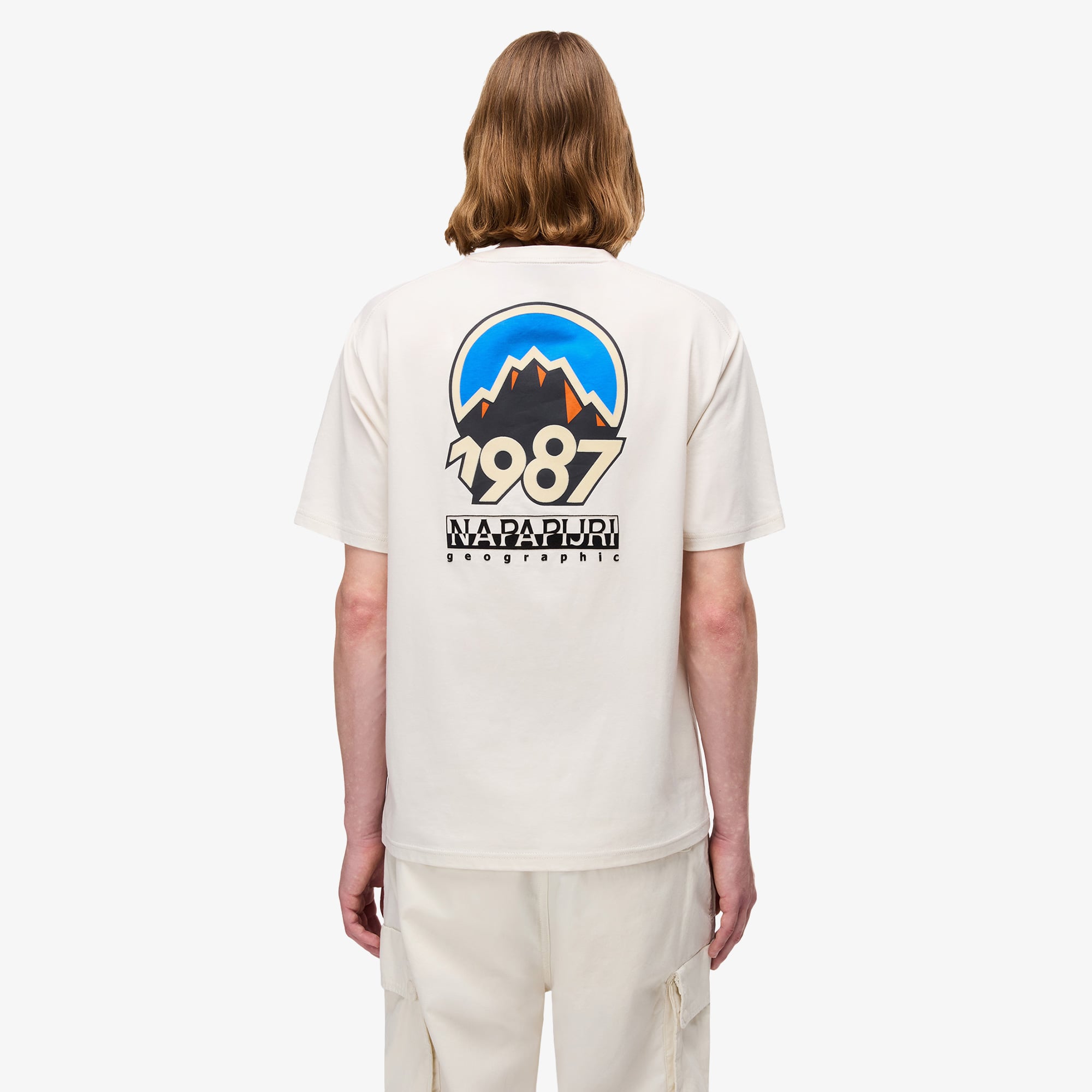 Napapijri Erkek Bej T-Shirt