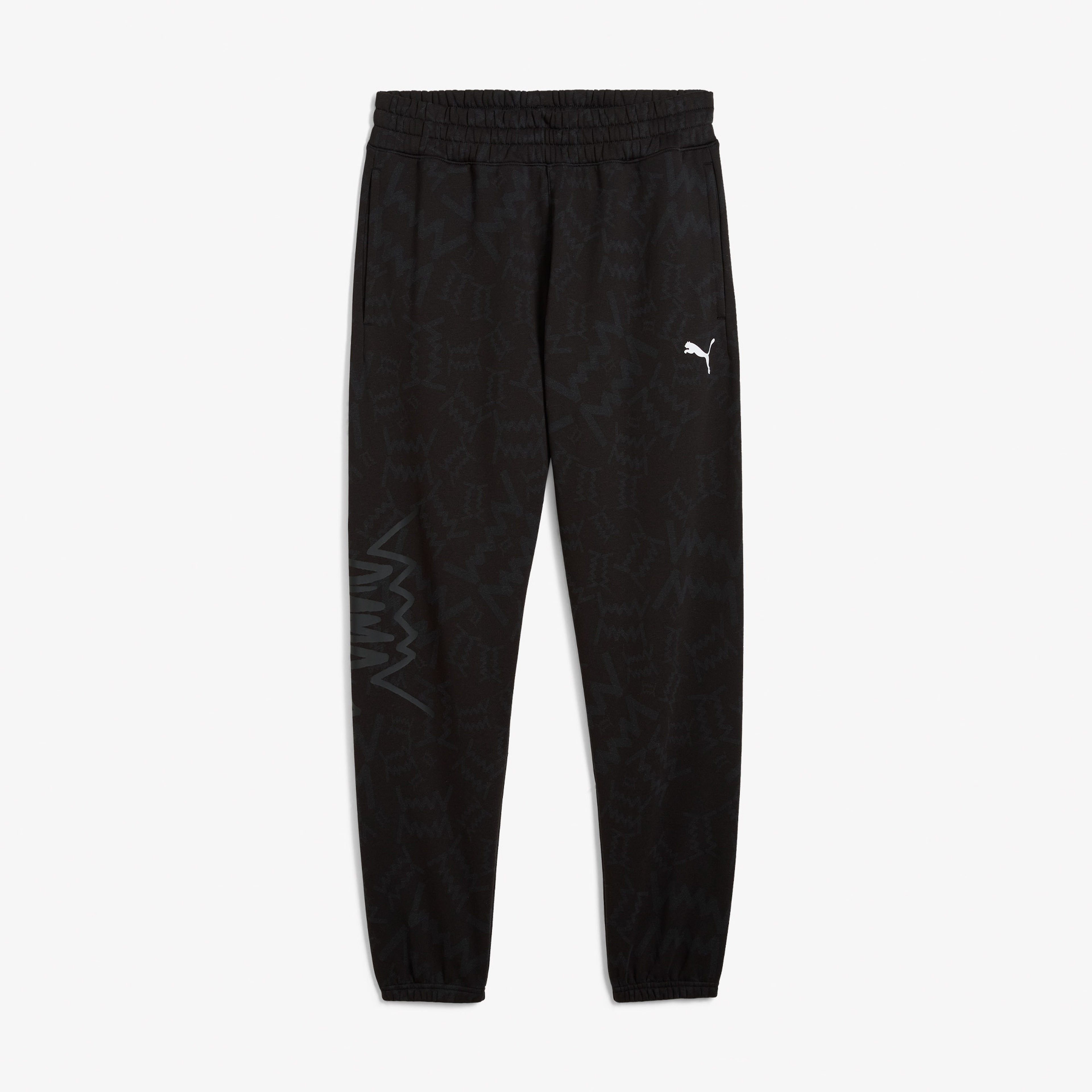 Puma Teamjaws Post Game Erkek Siyah Basketbol Eşofman Altı