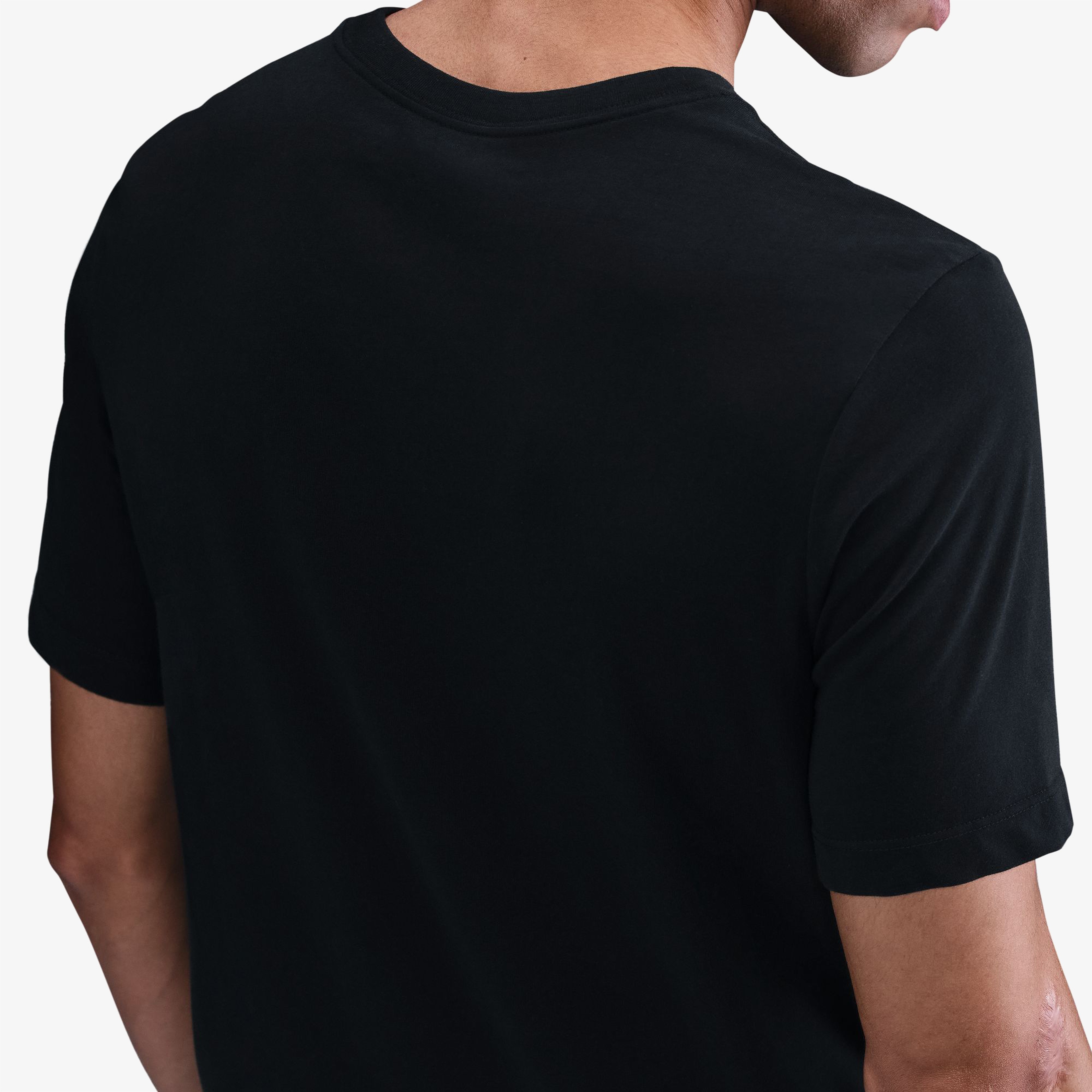 Nike Dri-Fit Erkek Siyah Koşu T-Shirt