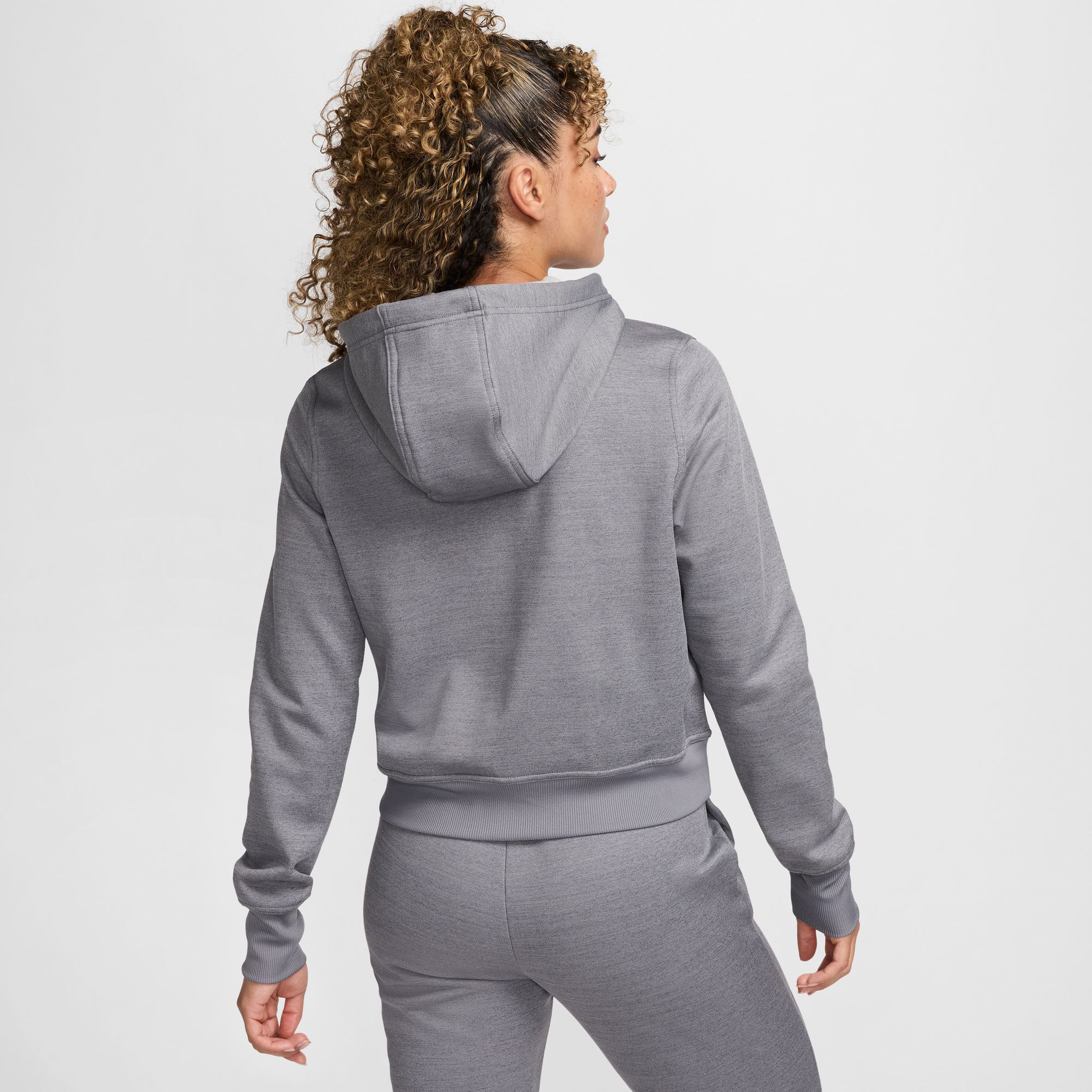 Nike Therma-Fit One Kadın Gri Eşofman Üstü