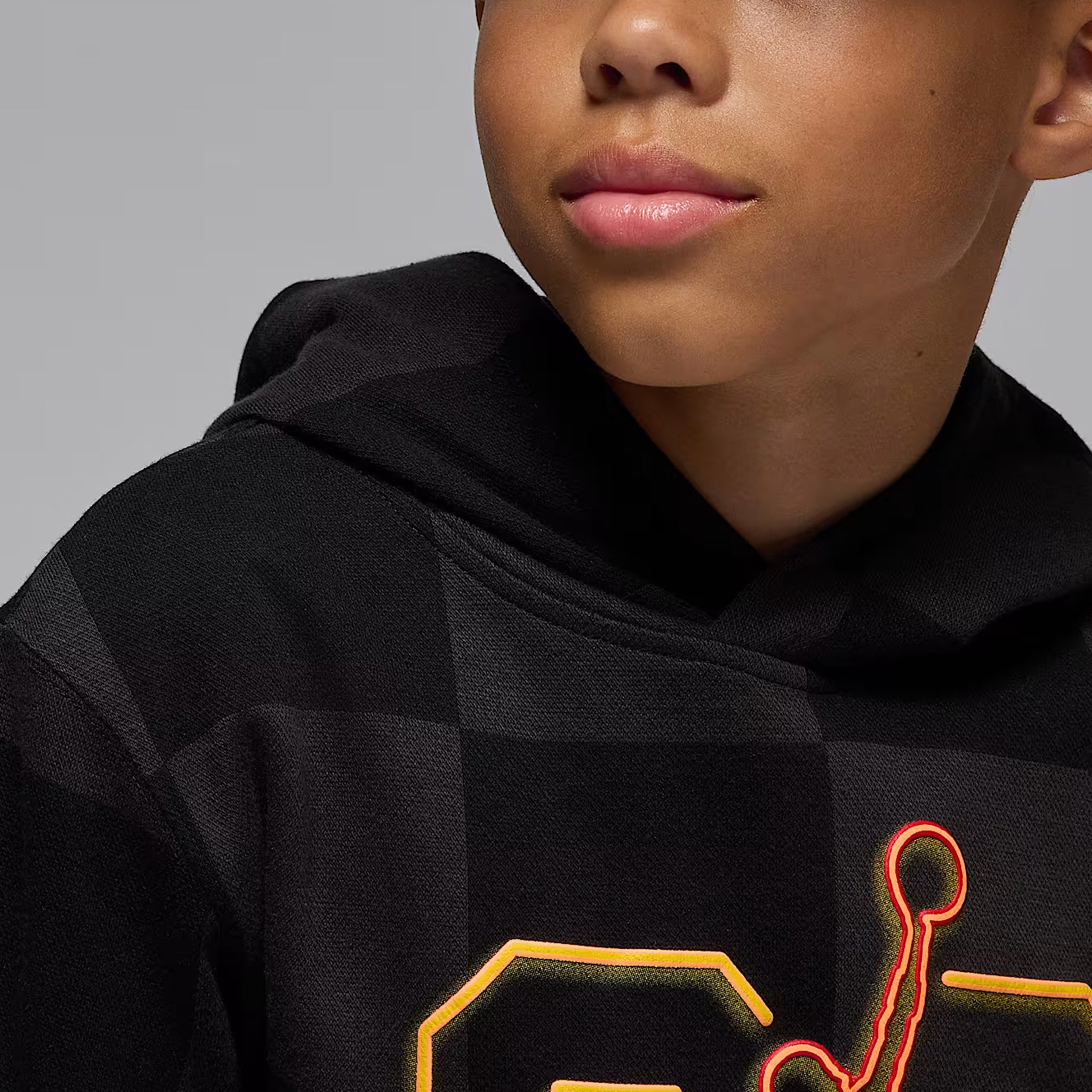 Jordan Deep Dish Pullover Çocuk Siyah Sweatshirt