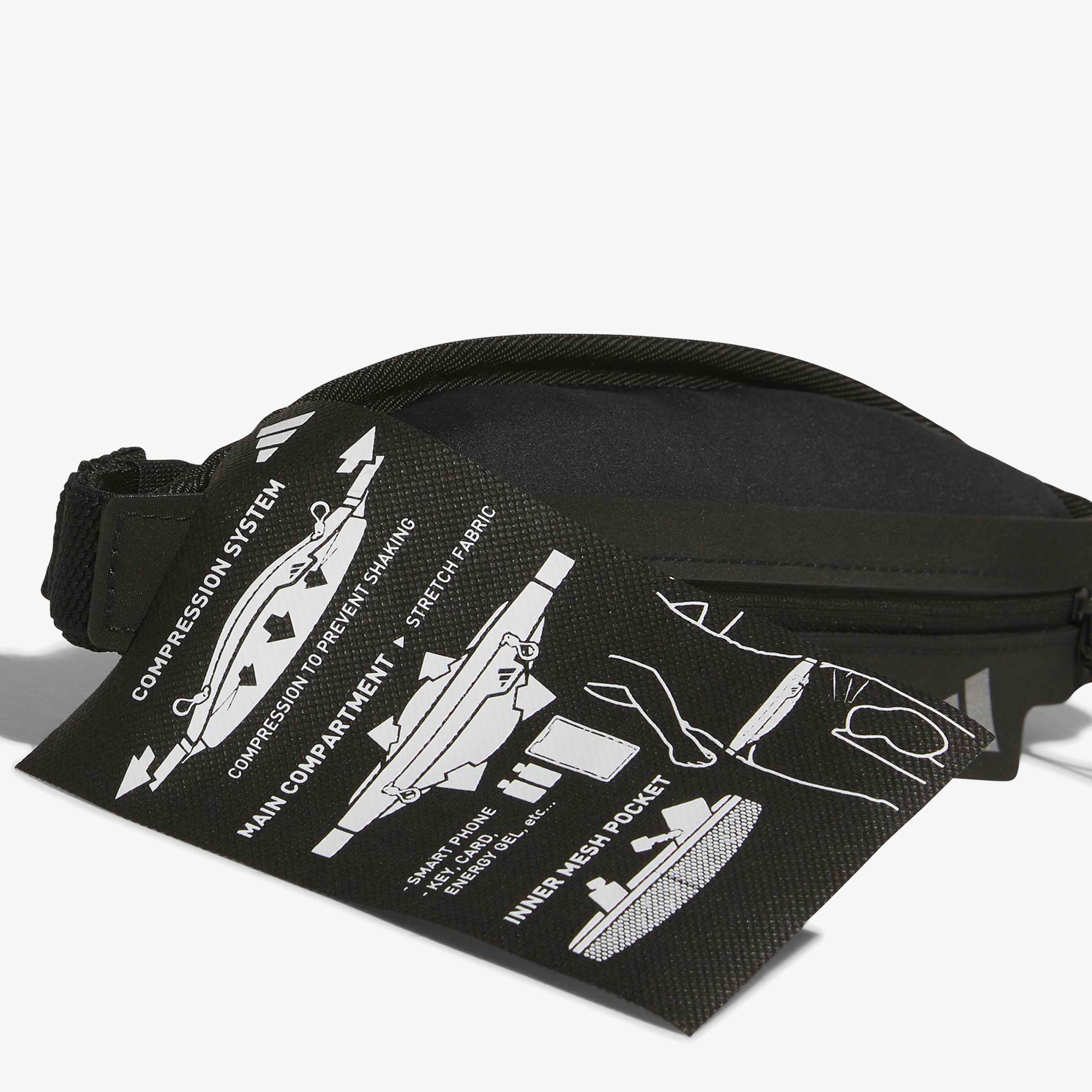 adidas Koşu Kemeri Unisex Siyah Koşu Çantası