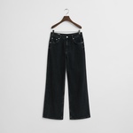 GANT Kadın Siyah Relaxed Fit Jean