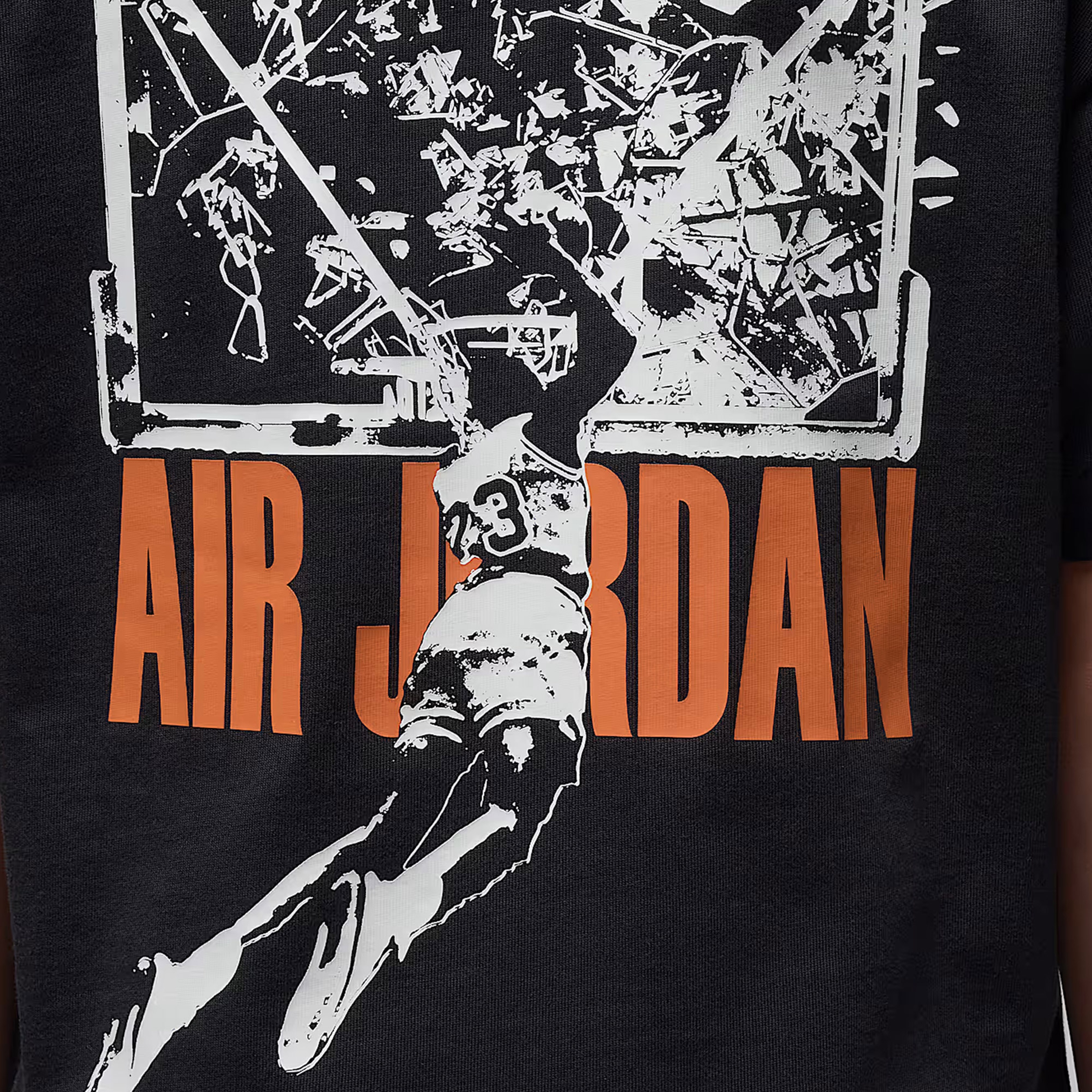 Jordan Shattered Backboard Çocuk Gri T-Shirt