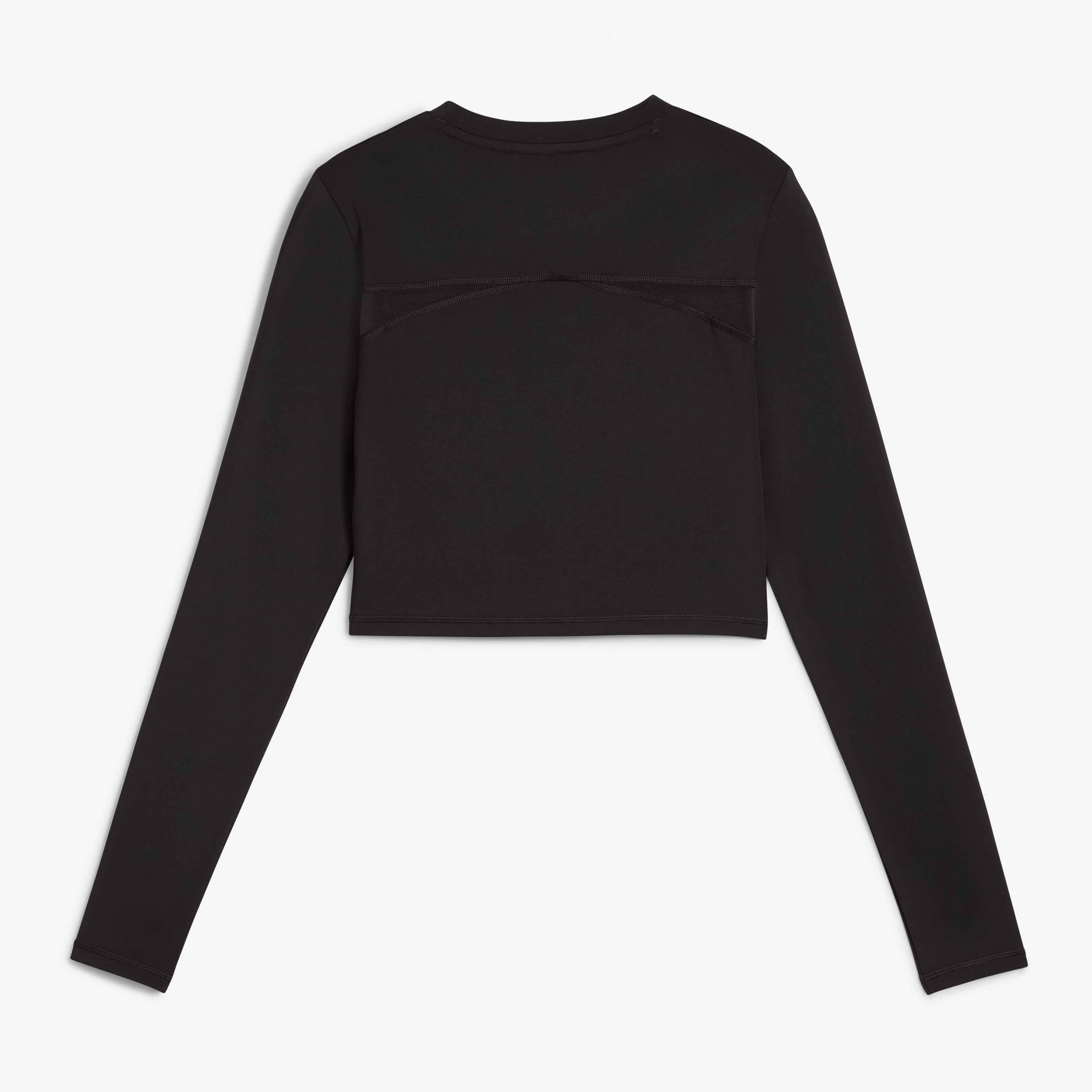 Puma Shape Cropped Ls Kadın Siyah Antrenman T-Shirt