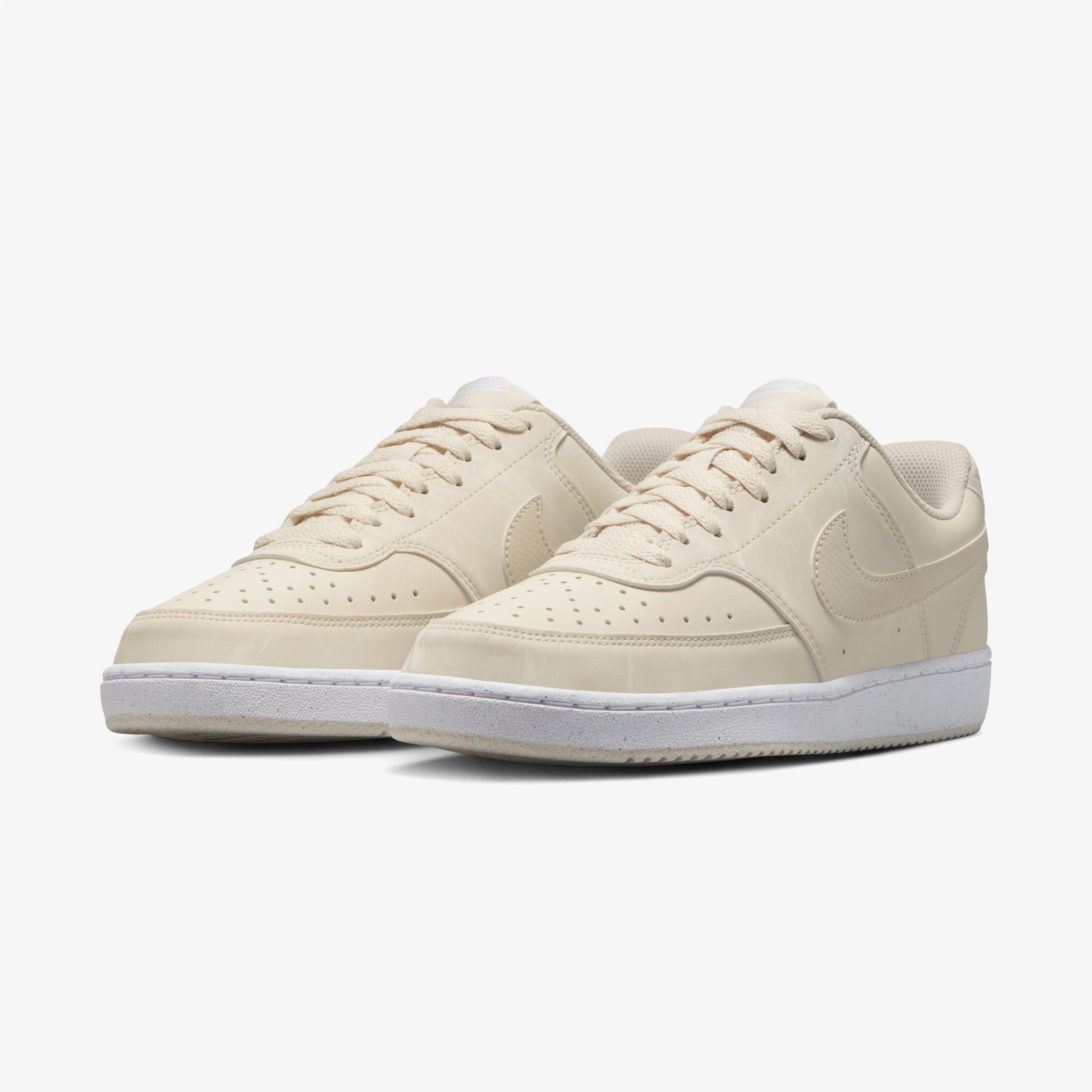 Nike Court Vision Low Kadın Krem Spor Ayakkabı