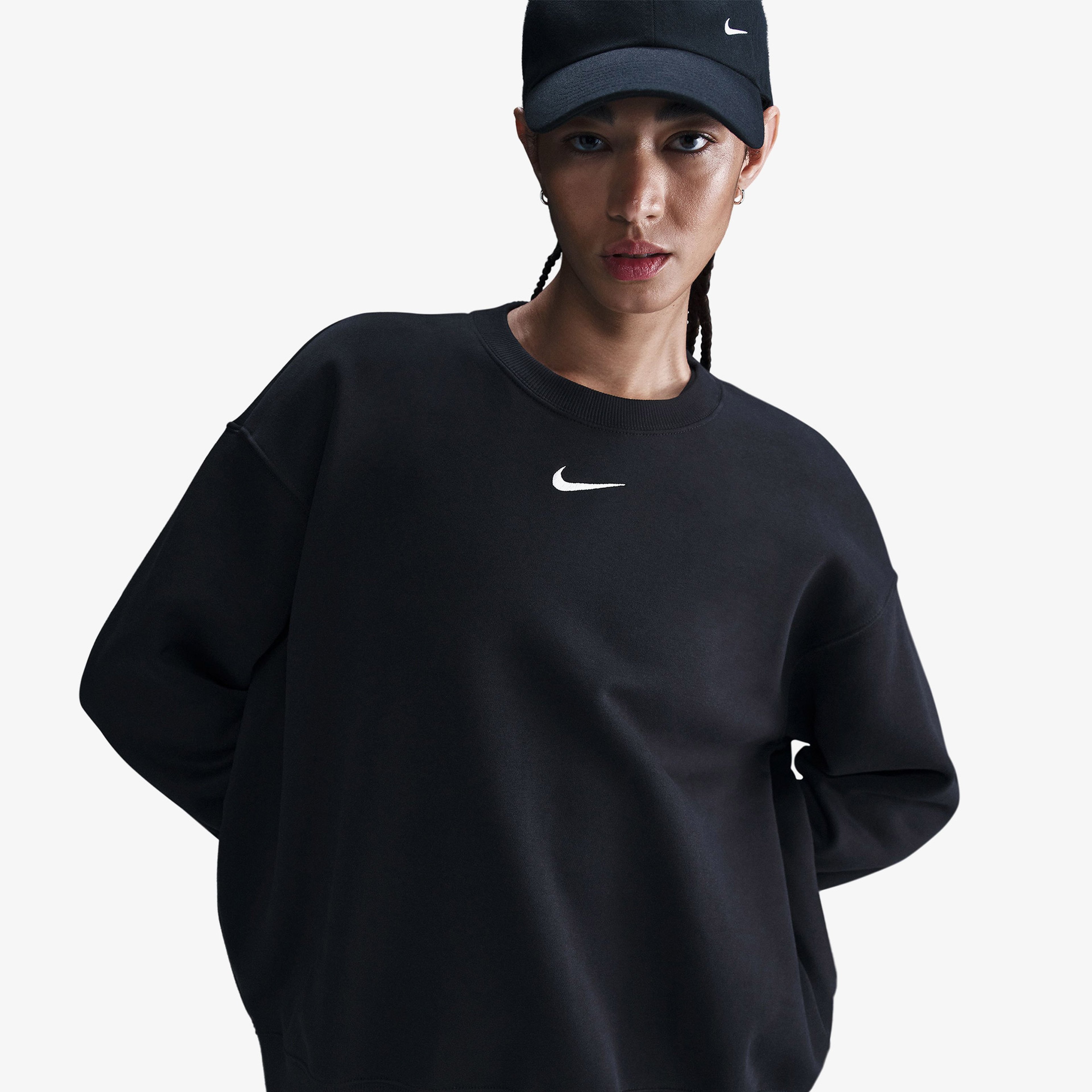 Nike Kadın Siyah Sweatshirt
