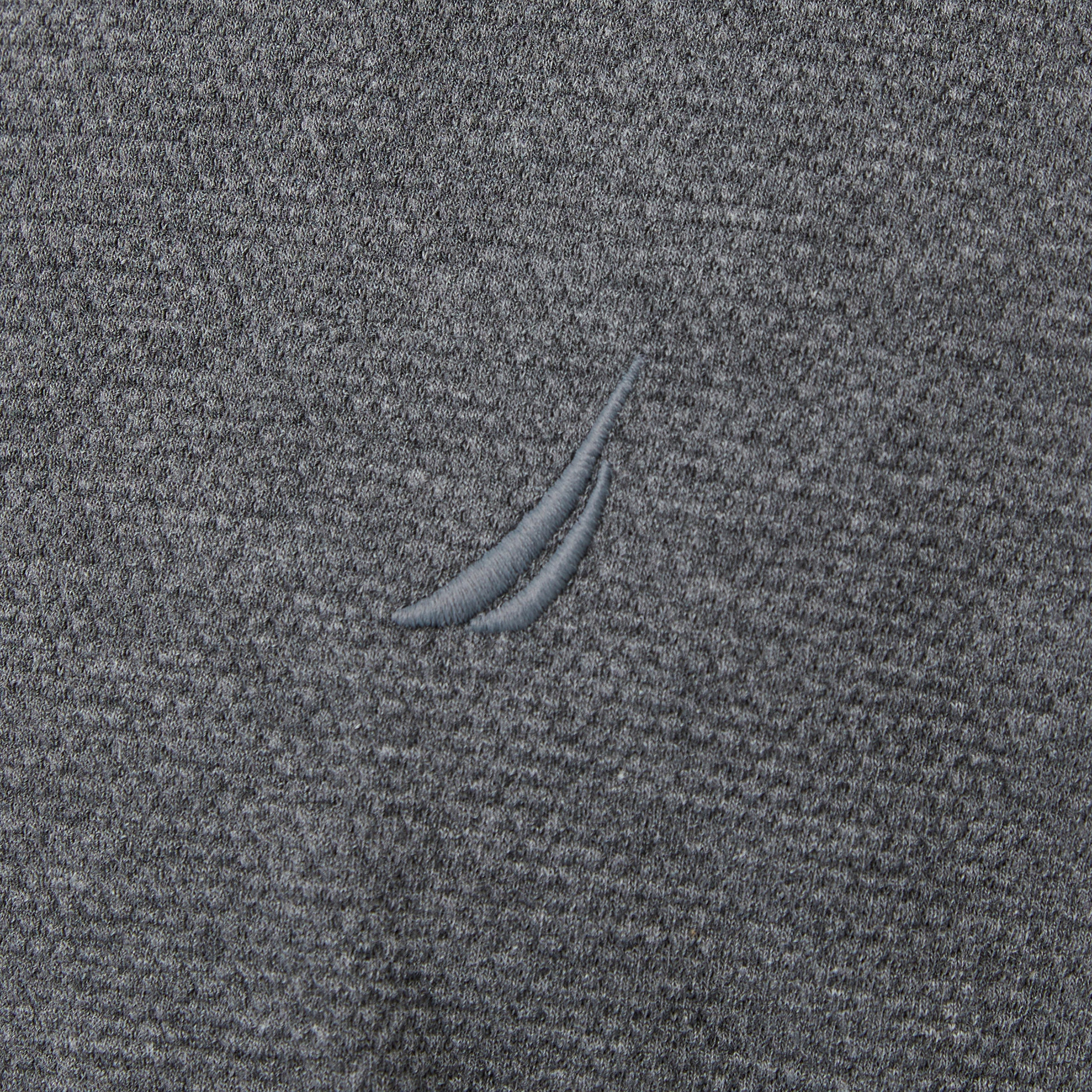 Nautica Classic Fit Erkek Uzun Kollu Polo Yaka Gri T-shirt