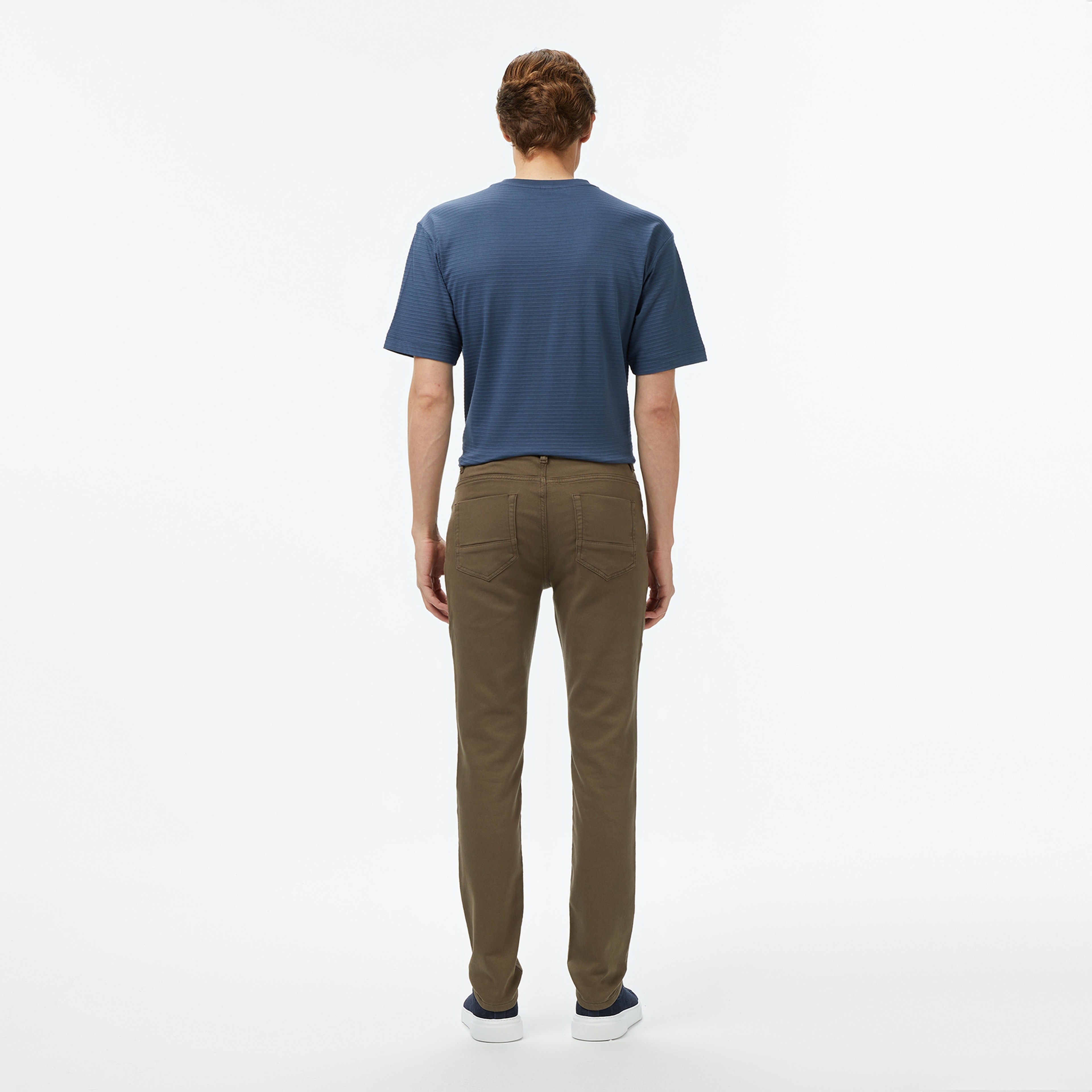 Nautica Erkek Kahverengi Slim Fit Pantolon