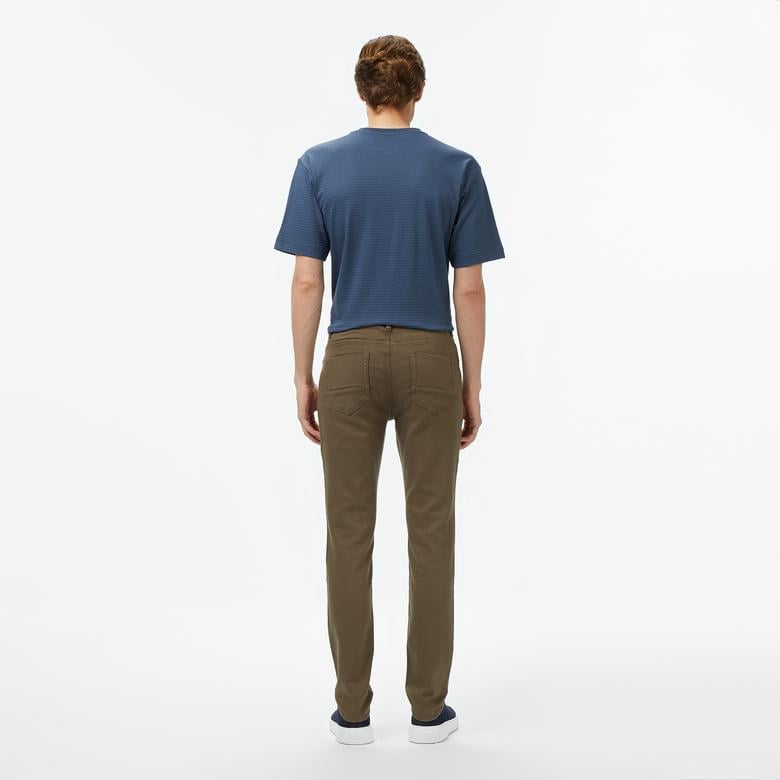 Nautica Erkek Kahverengi Slim Fit Pantolon