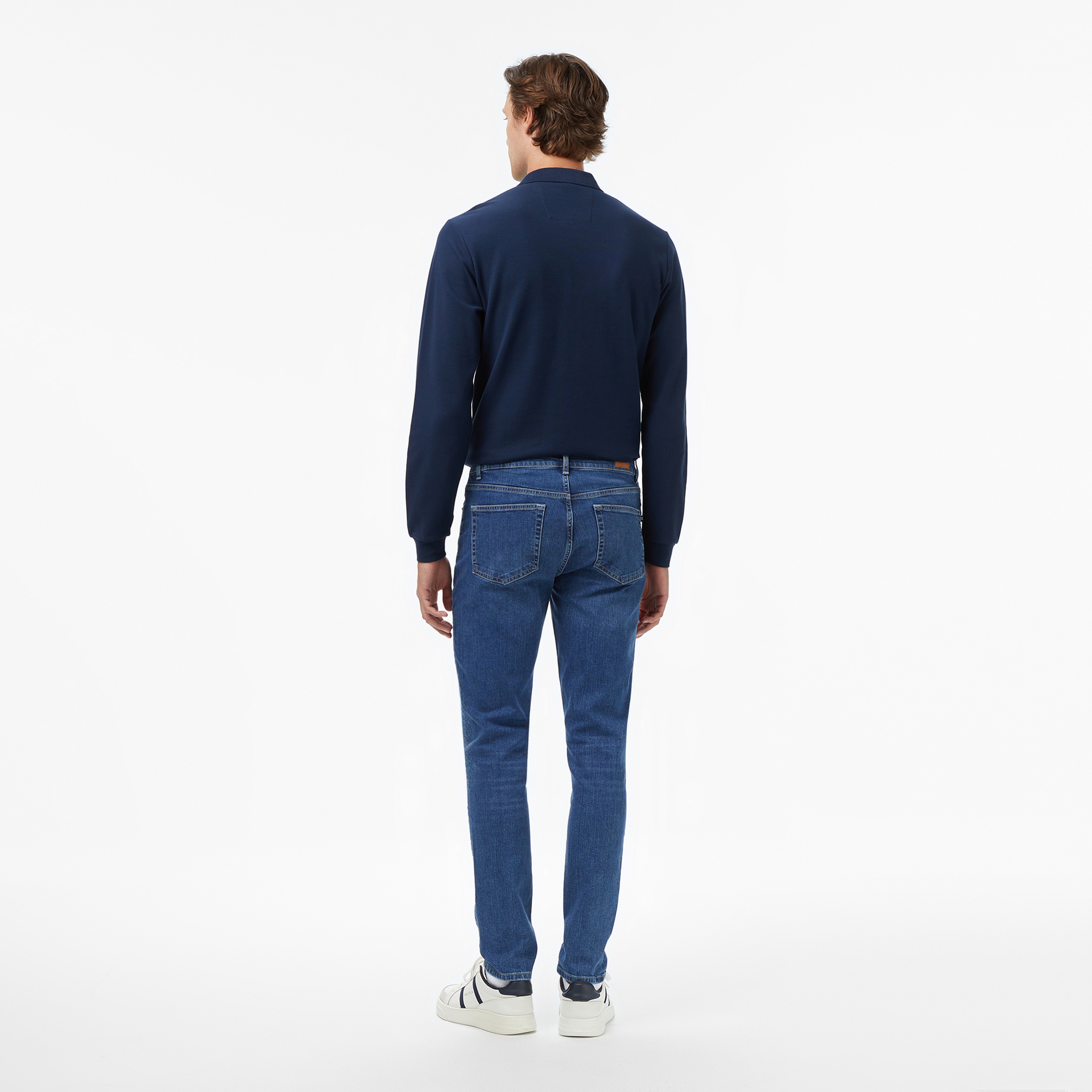 Nautica Erkek Mavi Skinny Straight Pantolon