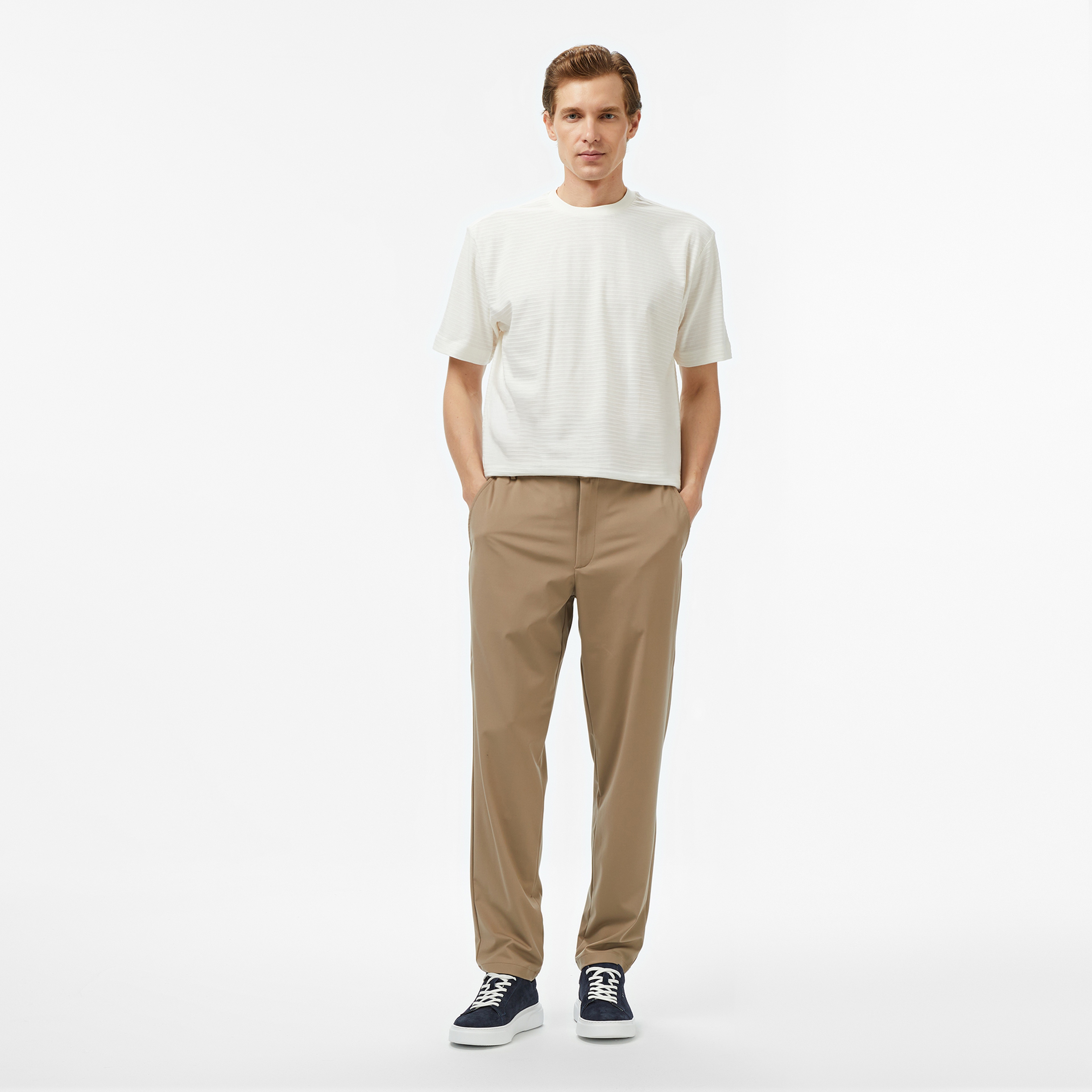 Nautica Erkek Bej Jogger Fit Pantolon