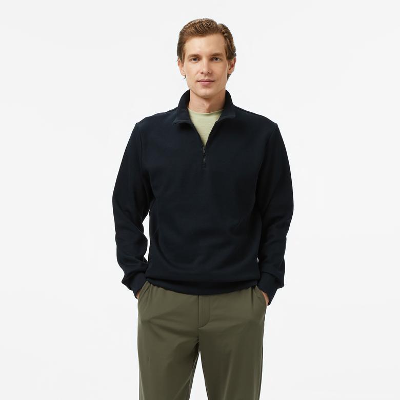 Nautica Erkek Siyah Classic Fit Sweatshirt