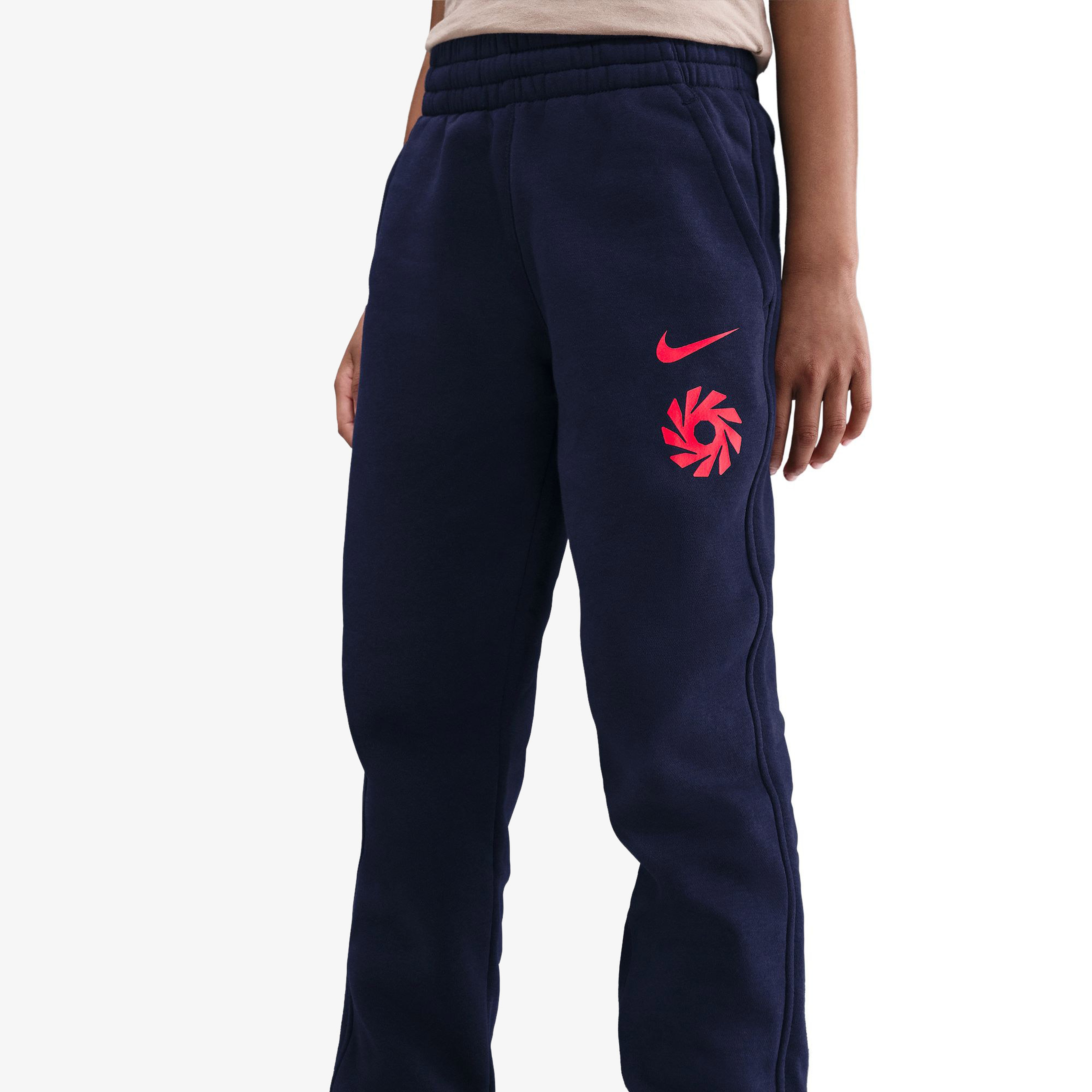 Nike Erling Haaland Club Fleece Çocuk Mavi Futbol Eşofman Altı