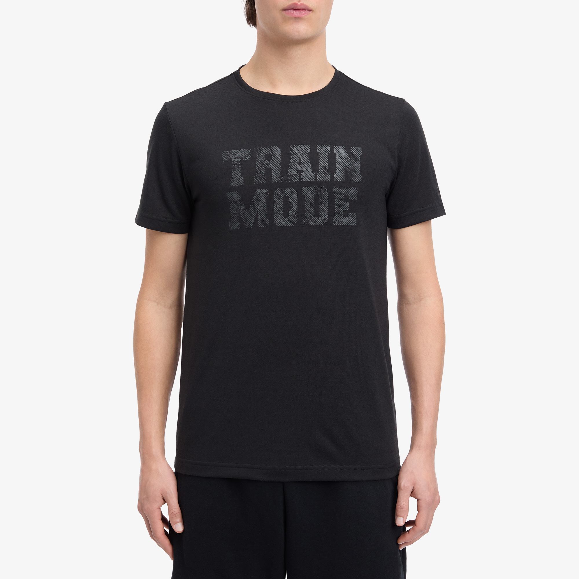 Energetics Tommi Vi Ss Erkek Siyah Antrenman T-Shirt