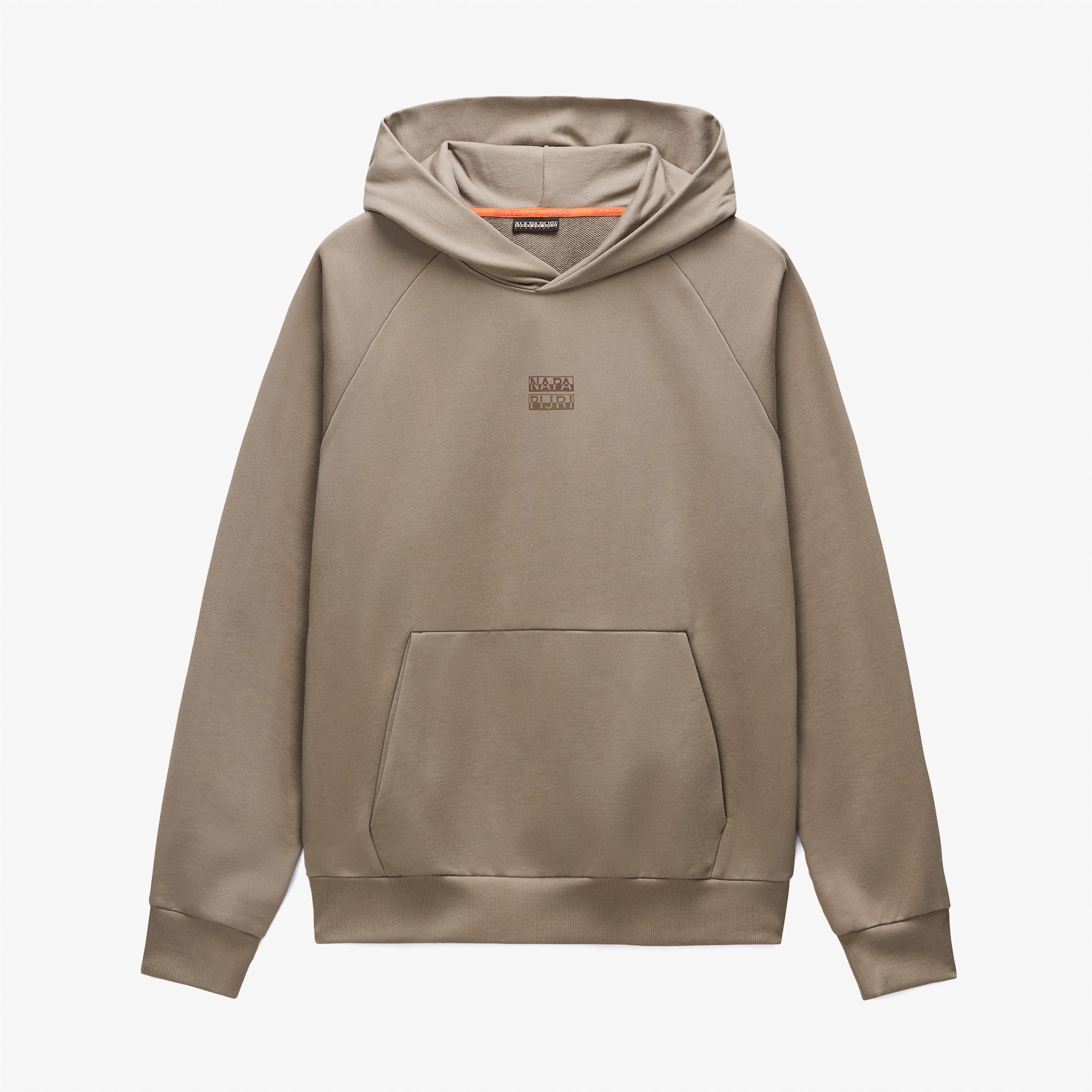 Napapijri B-Elevated Logo Erkek Kahverengi Sweatshirt