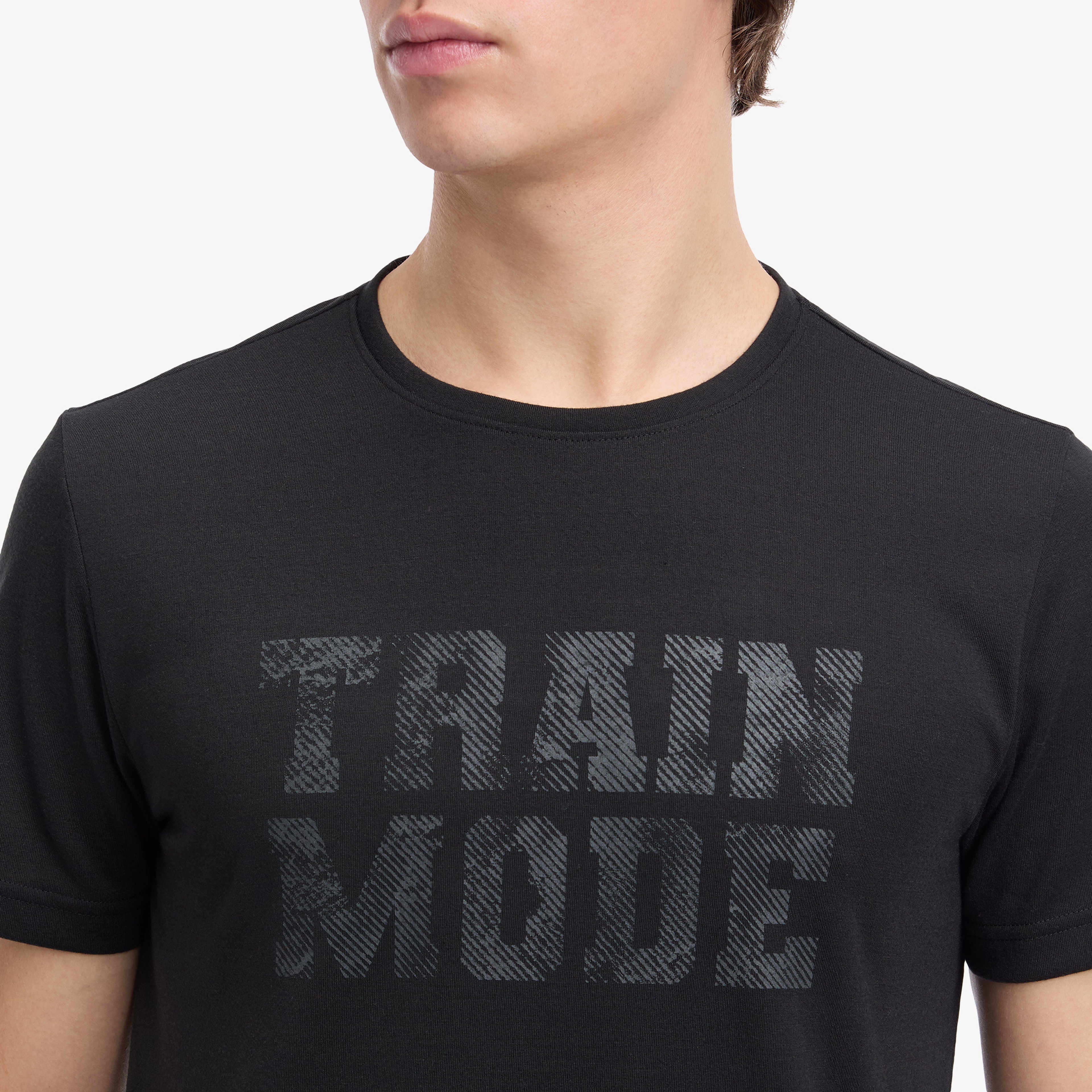 Energetics Tommi Vi Ss Erkek Siyah Antrenman T-Shirt