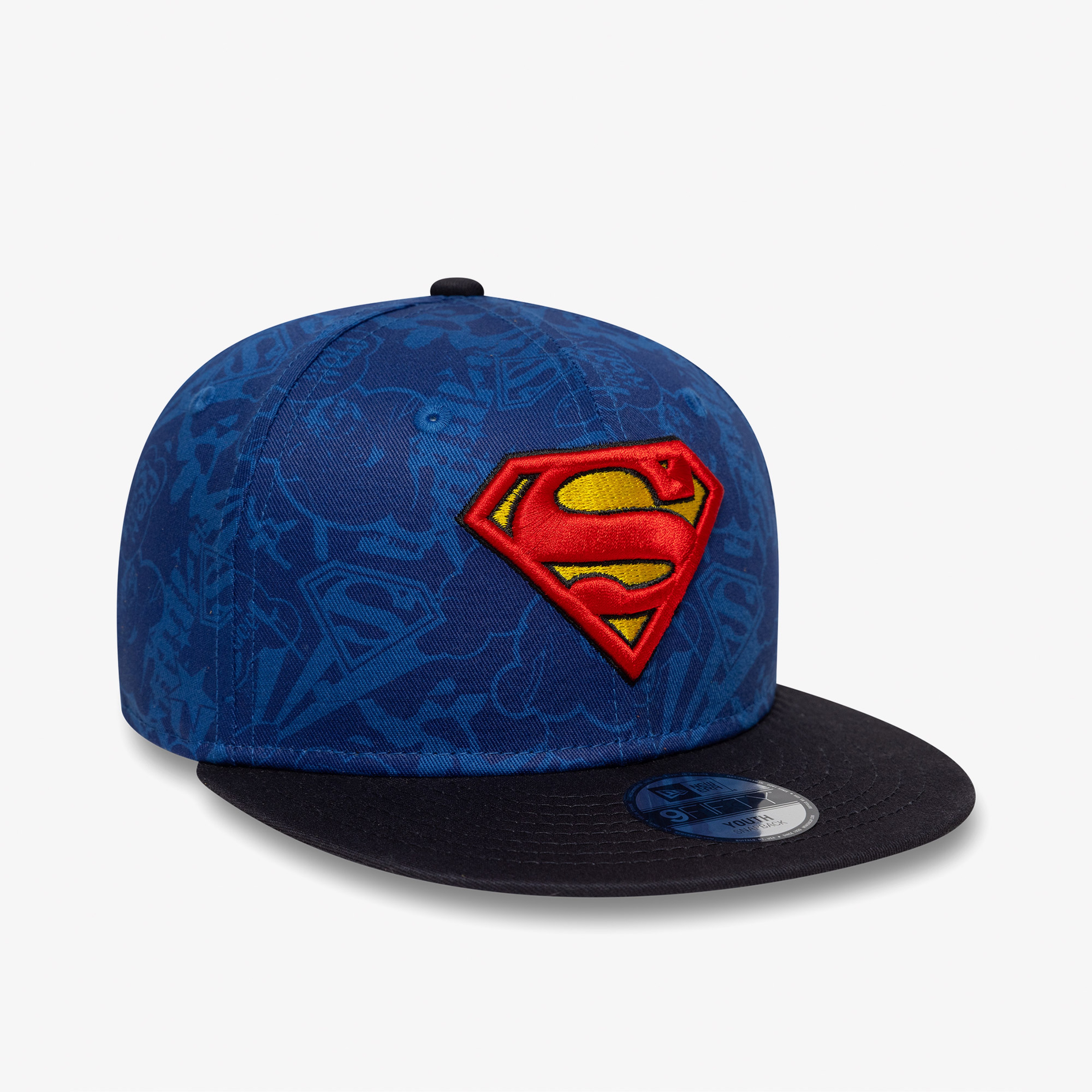 New Era Dc 9Fifty Supman Baz Çocuk Mavi Şapka
