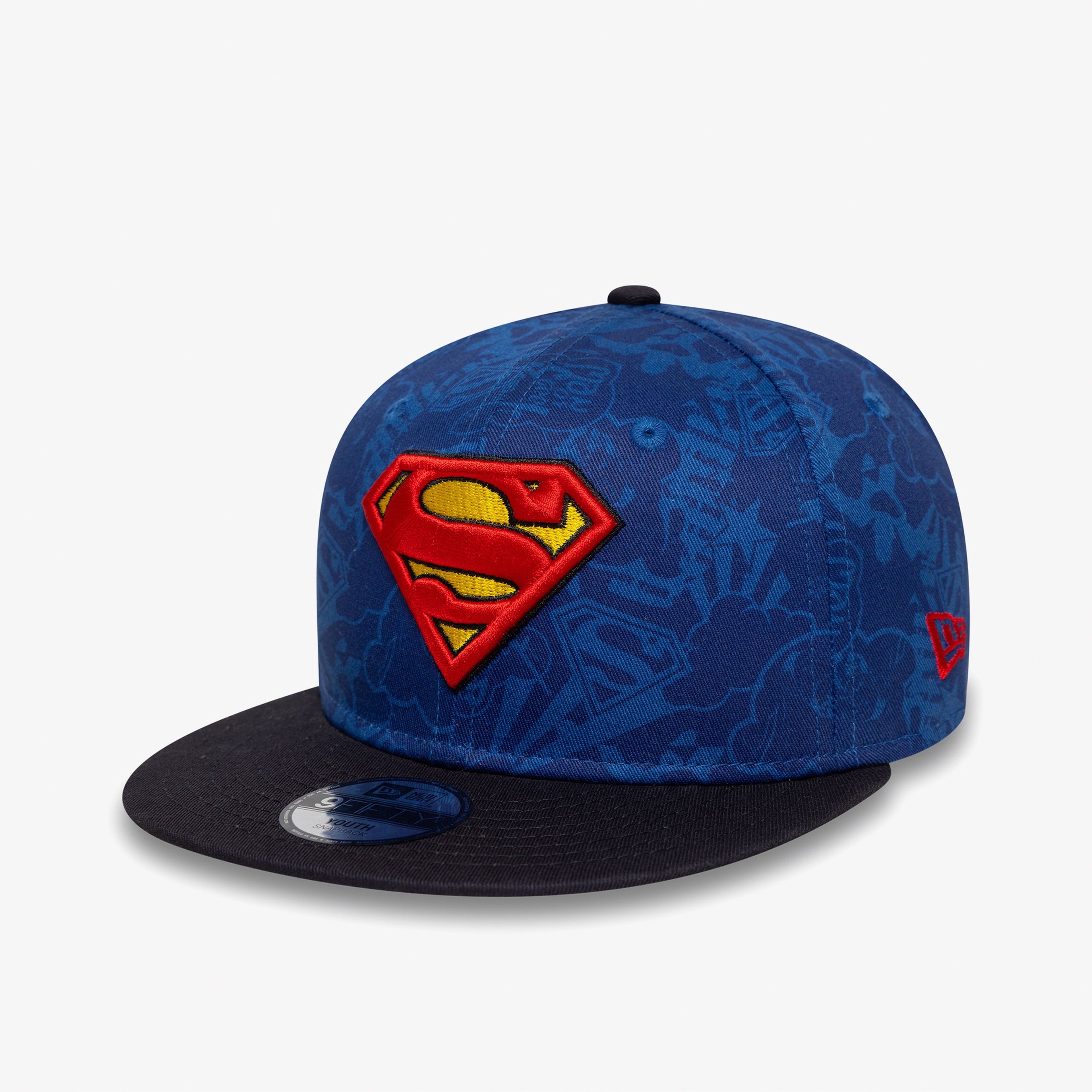 New Era Dc 9Fifty Supman Baz Çocuk Mavi Şapka