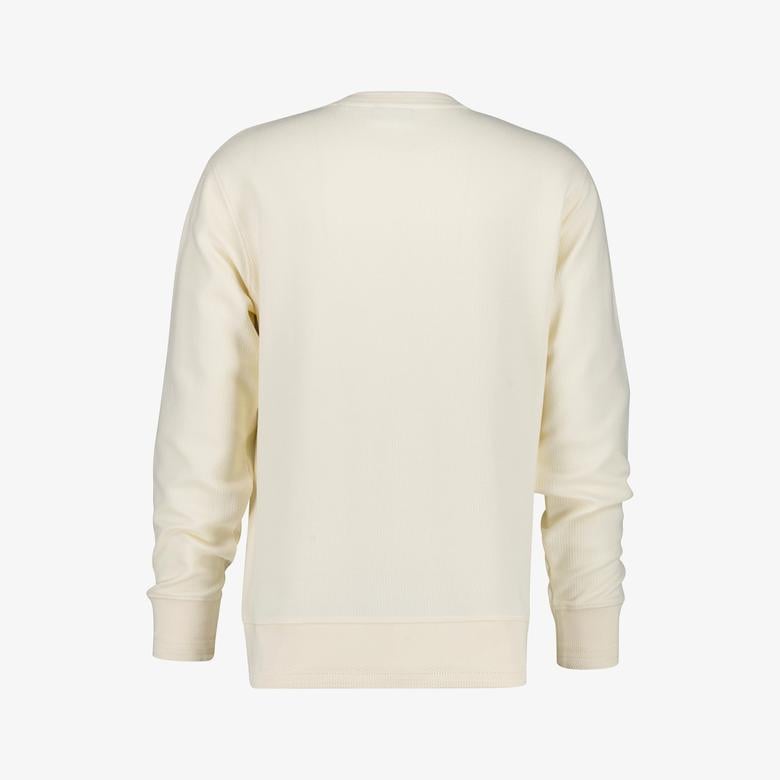 GANT Erkek Krem Bisiklet Yaka Sweatshirt