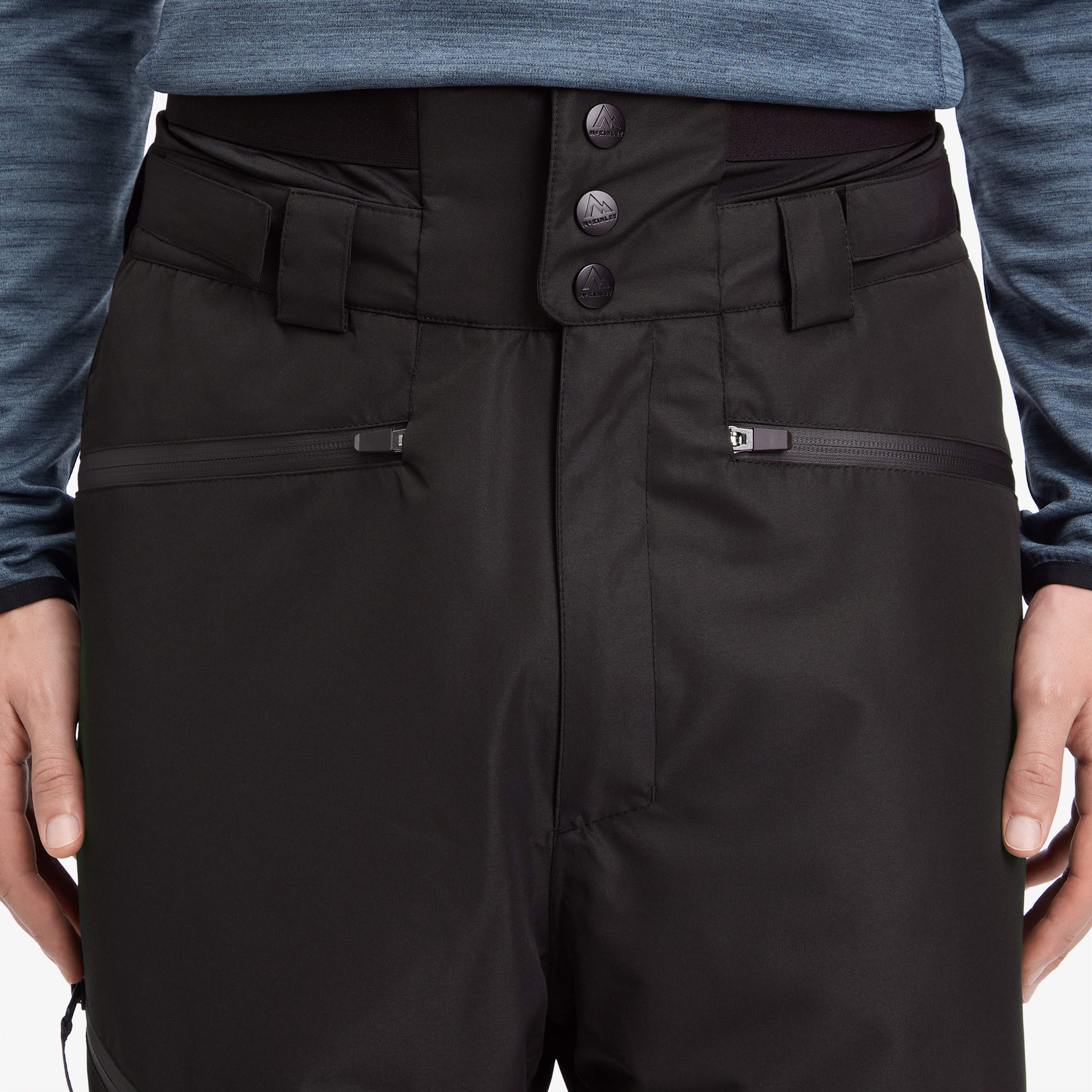 Mc Kinley Ermes II Erkek Siyah Kayak Pantolonu