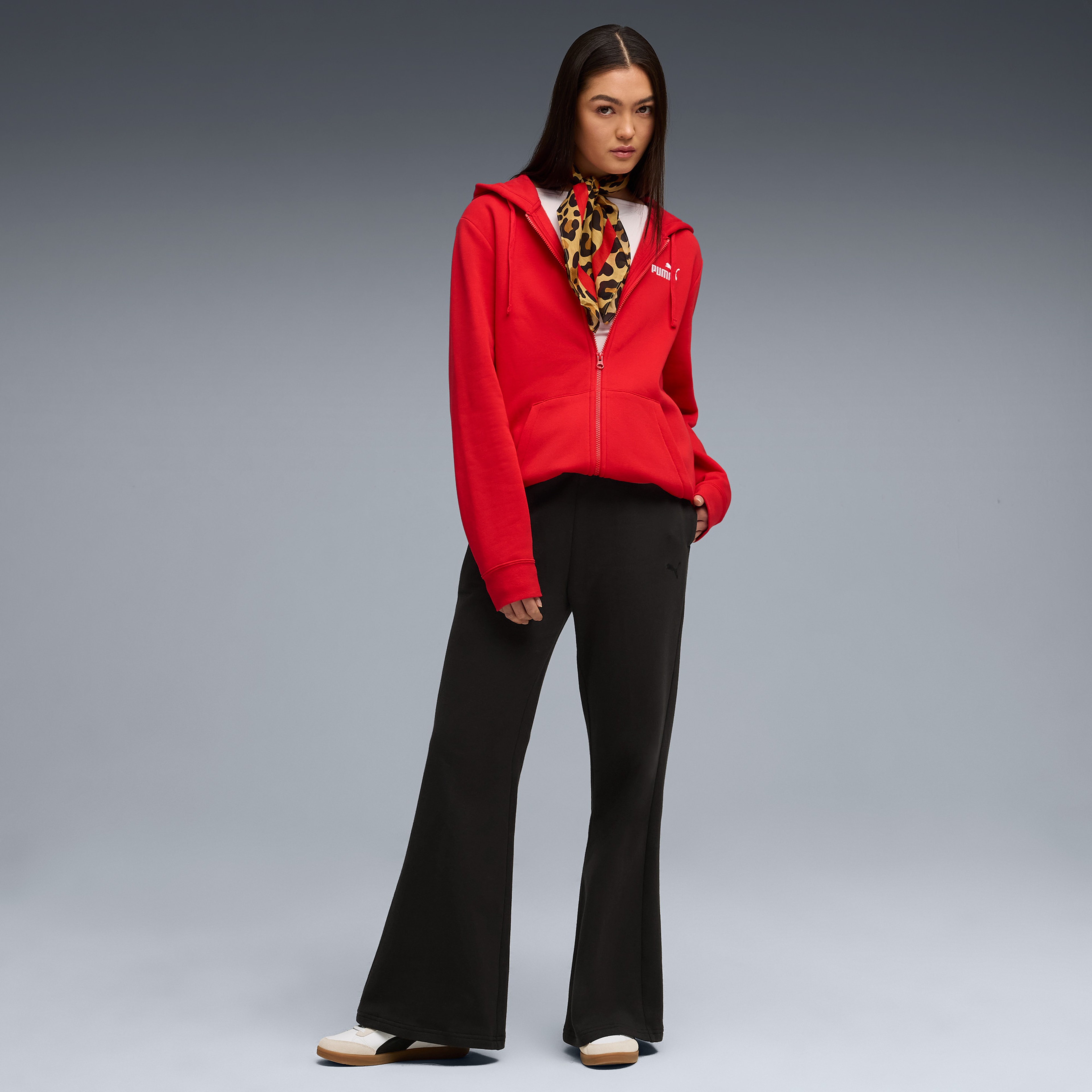 Puma Her Straight Fl Kadın Siyah Eşofman Altı