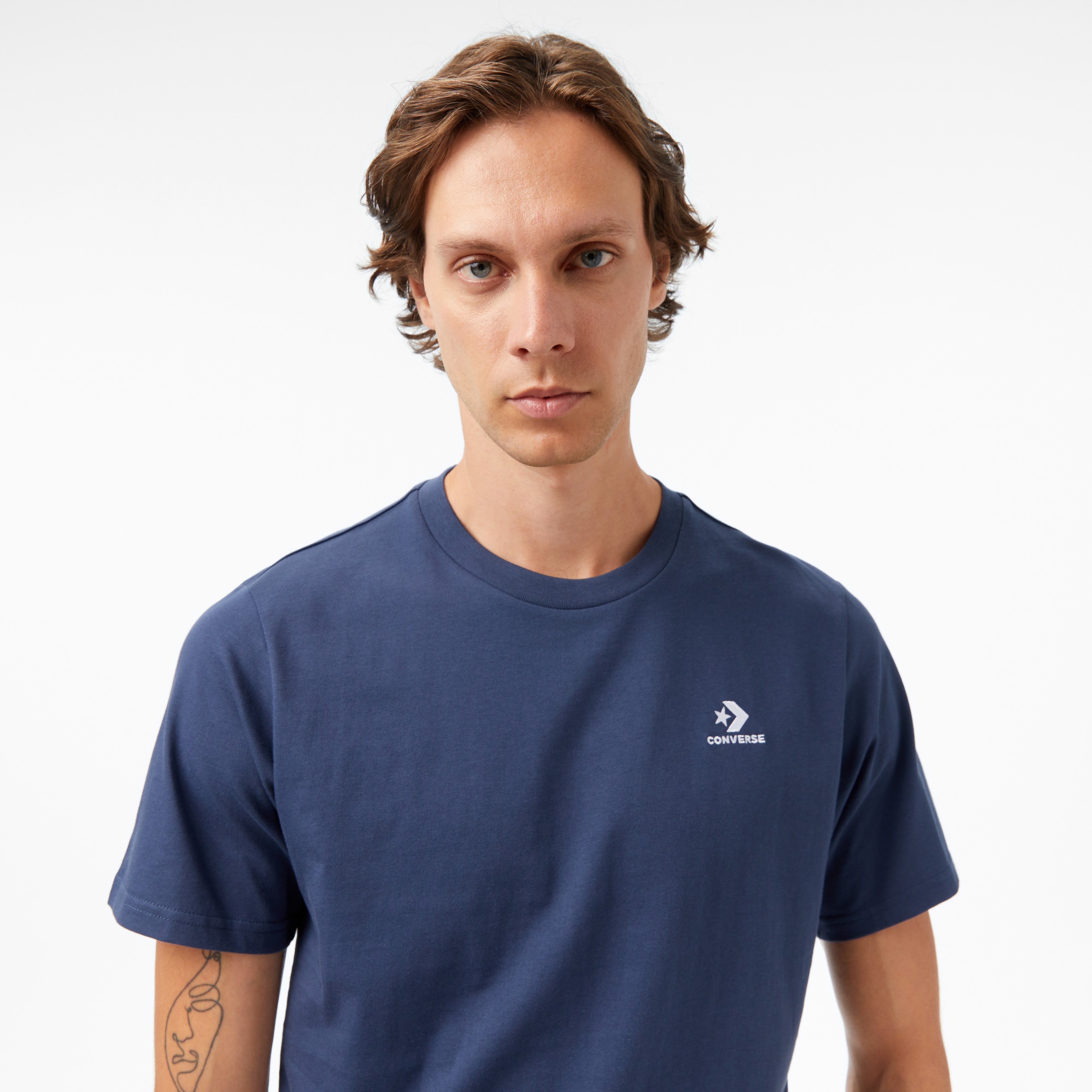 Converse Erkek Lacivert T-Shirt