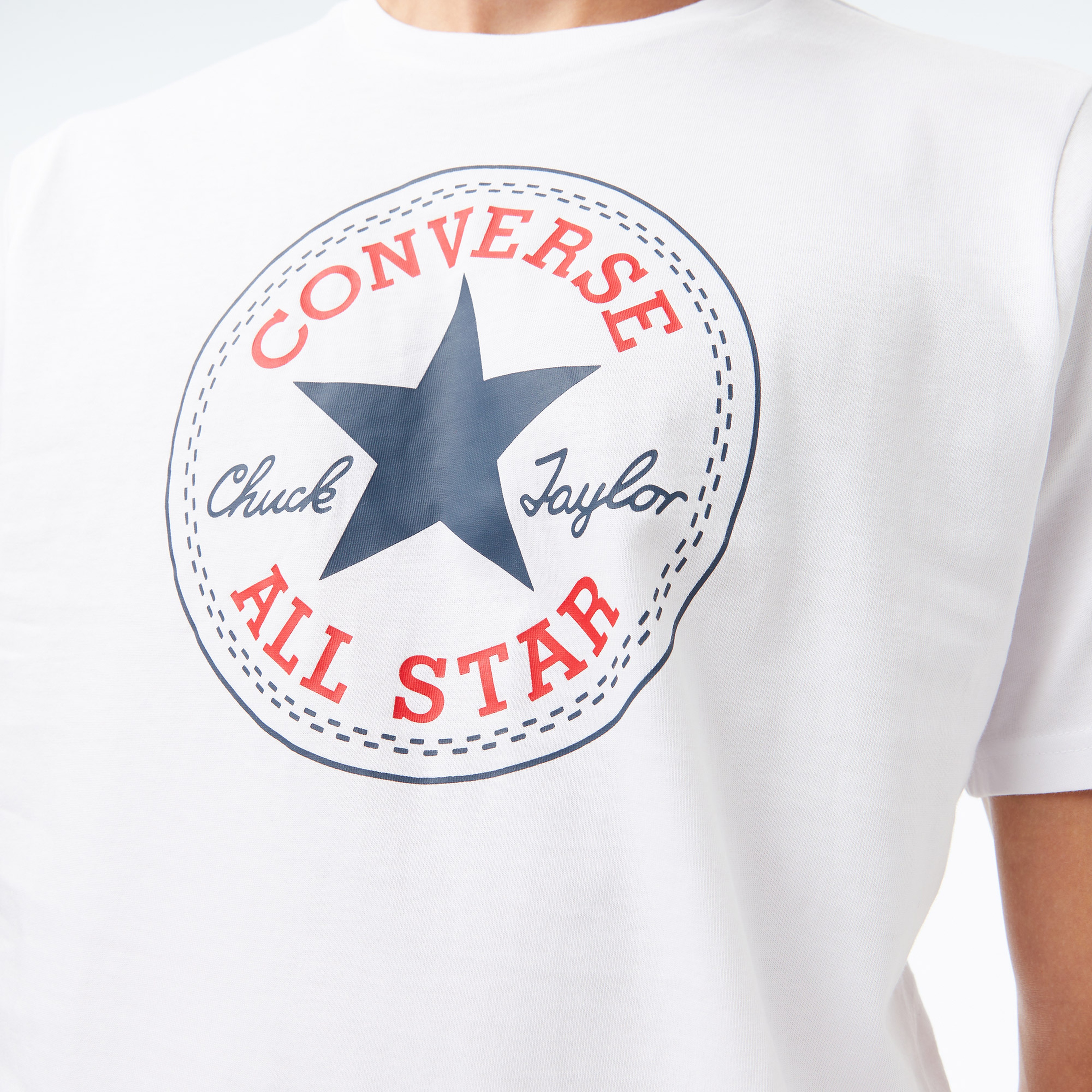 Converse Erkek Beyaz T-Shirt