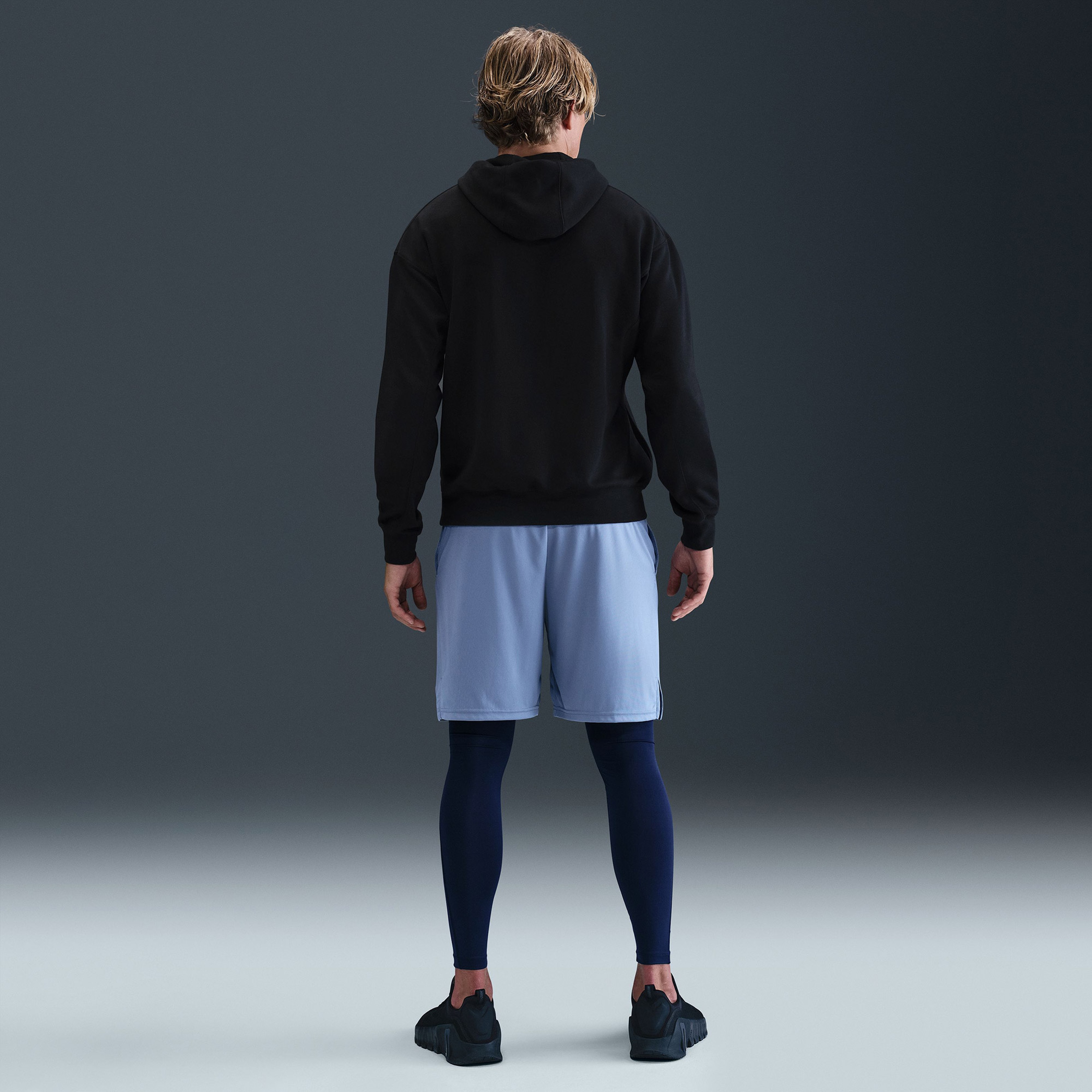 Nike Pro Dri-Fit Midlayer Erkek Siyah Sweatshirt