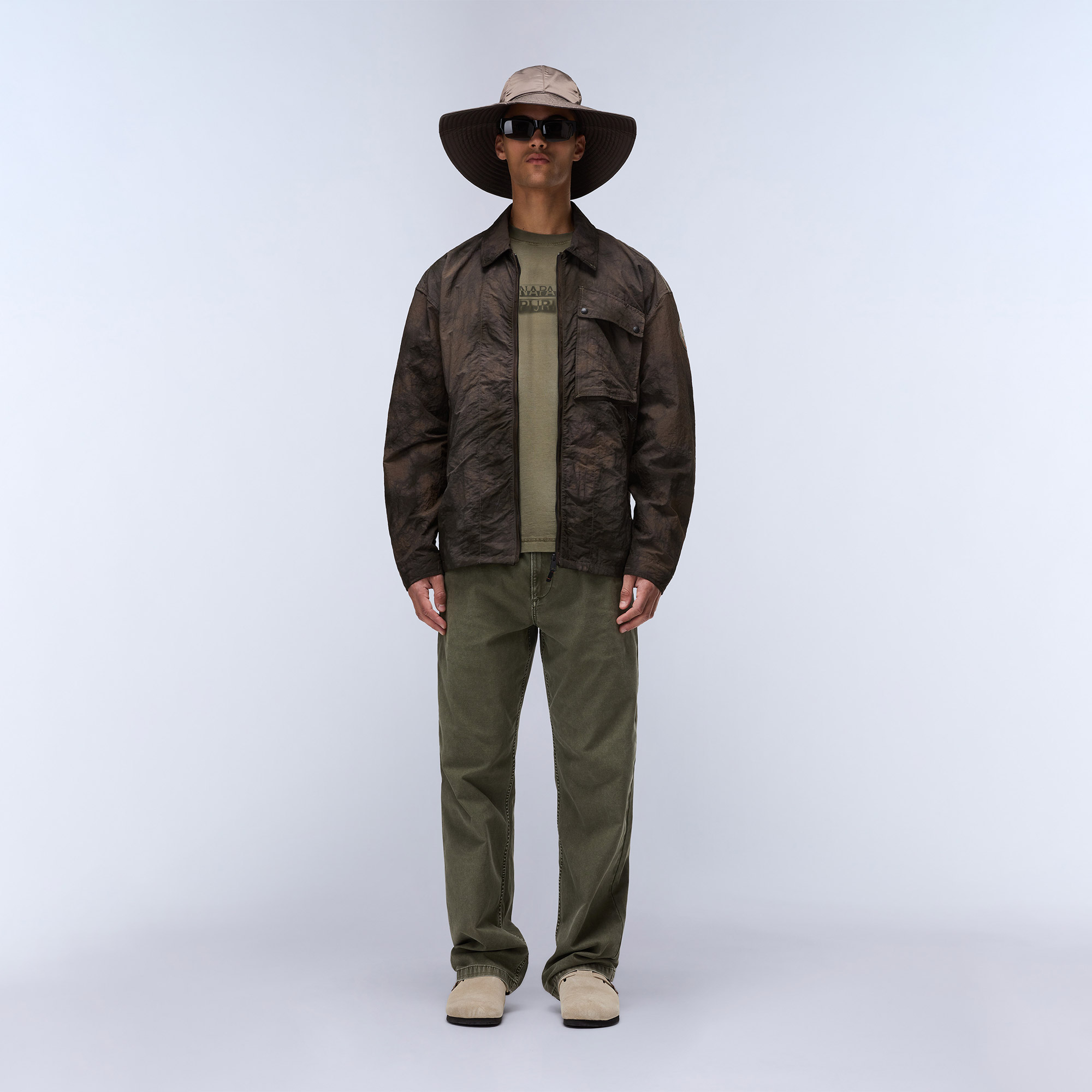 Napapijri Comel Erkek Yeşil T-Shirt