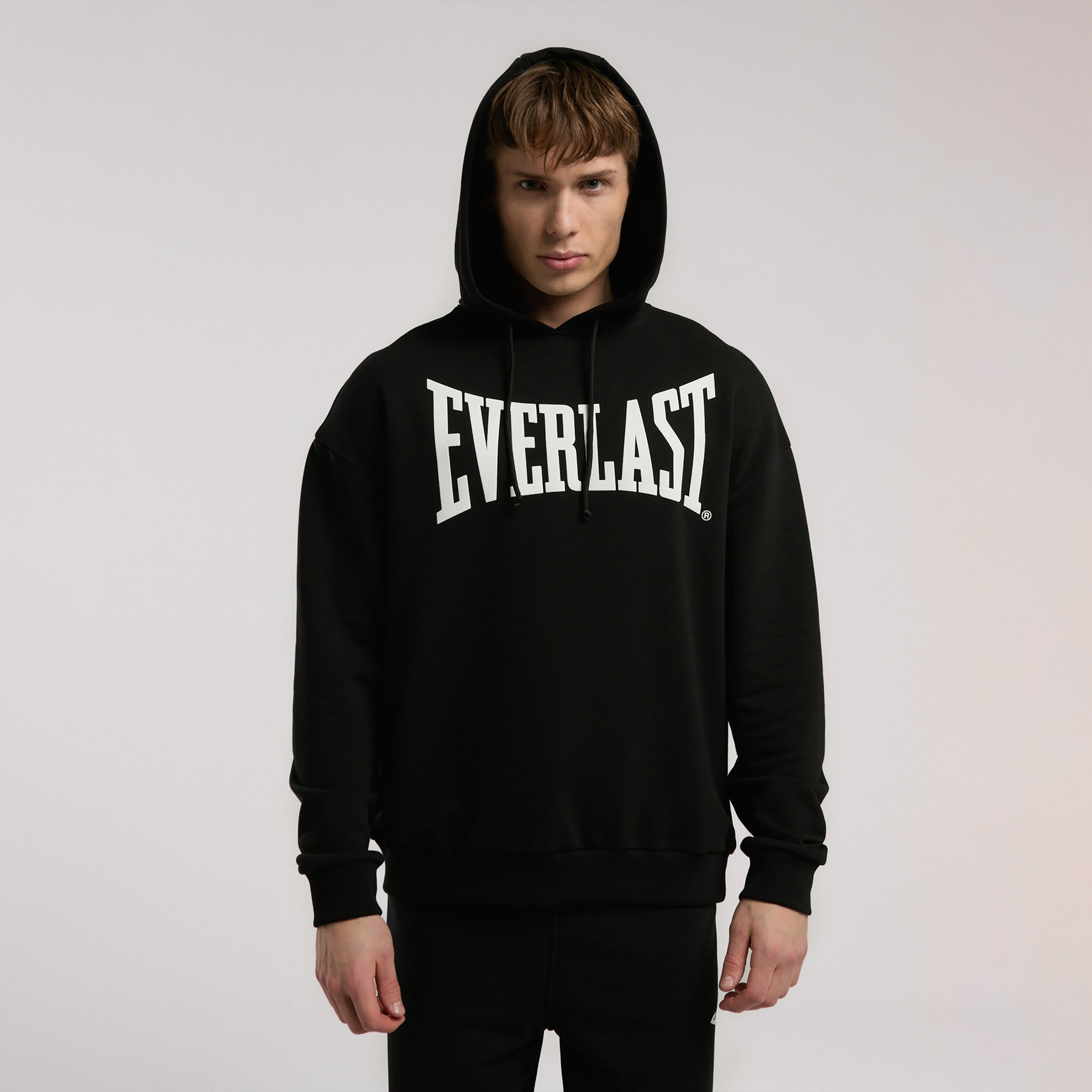 Everlast Ever Classics Comfort Erkek Siyah Kapüşonlu Sweatshirt