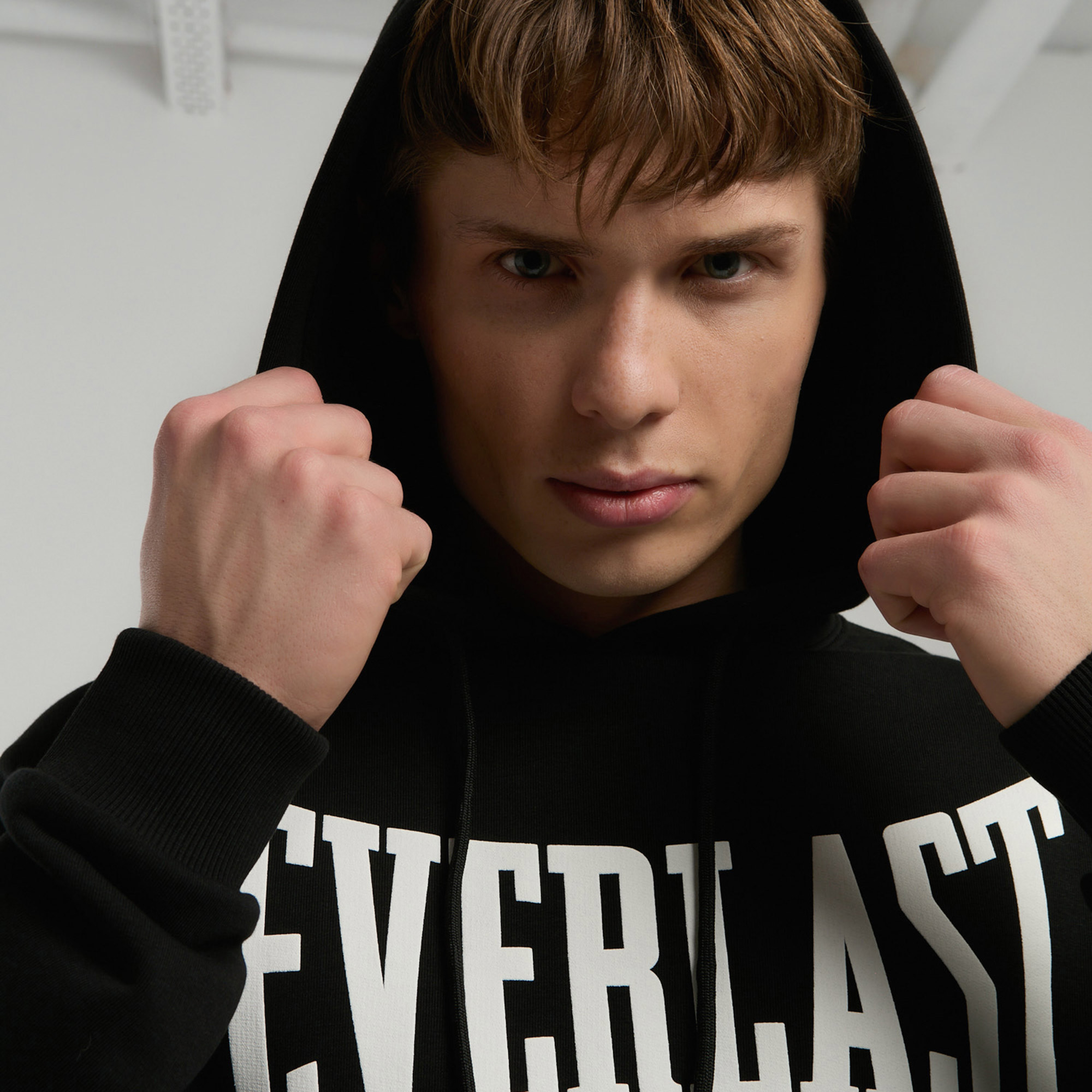Everlast Ever Classics Comfort Erkek Siyah Kapüşonlu Sweatshirt