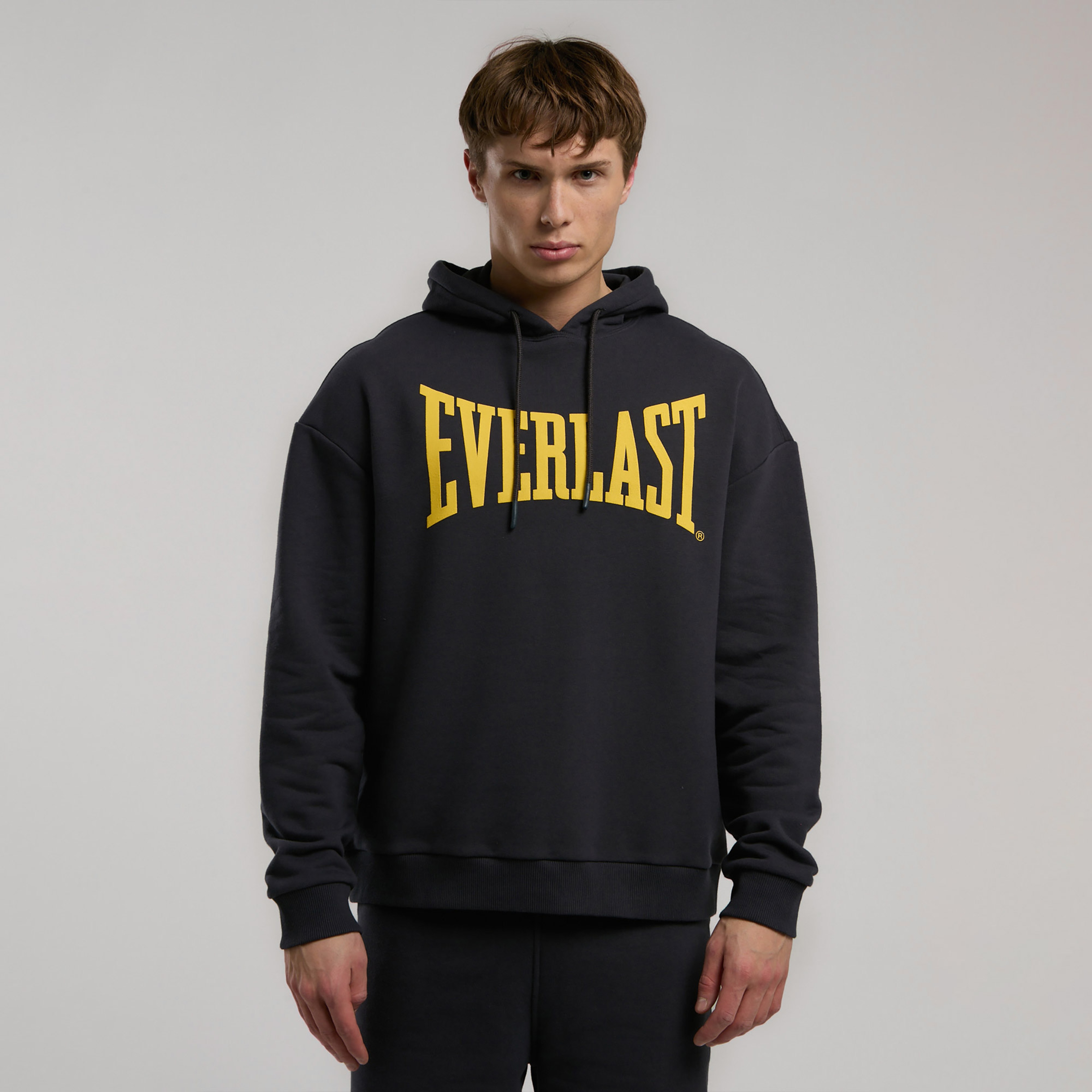 Everlast Ever Classics Comfort Erkek Gri Kapüşonlu Sweatshirt