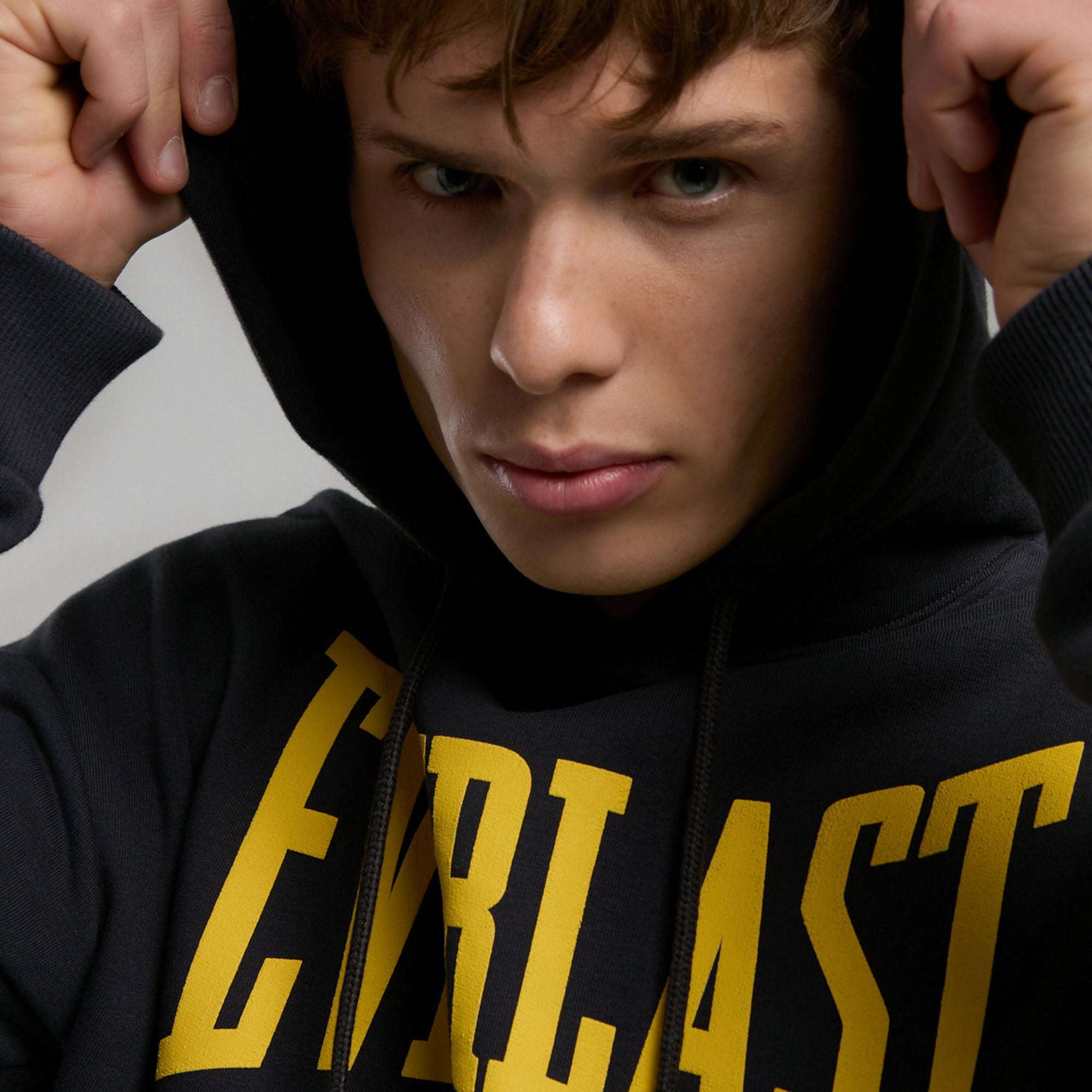 Everlast Ever Classics Comfort Erkek Gri Kapüşonlu Sweatshirt