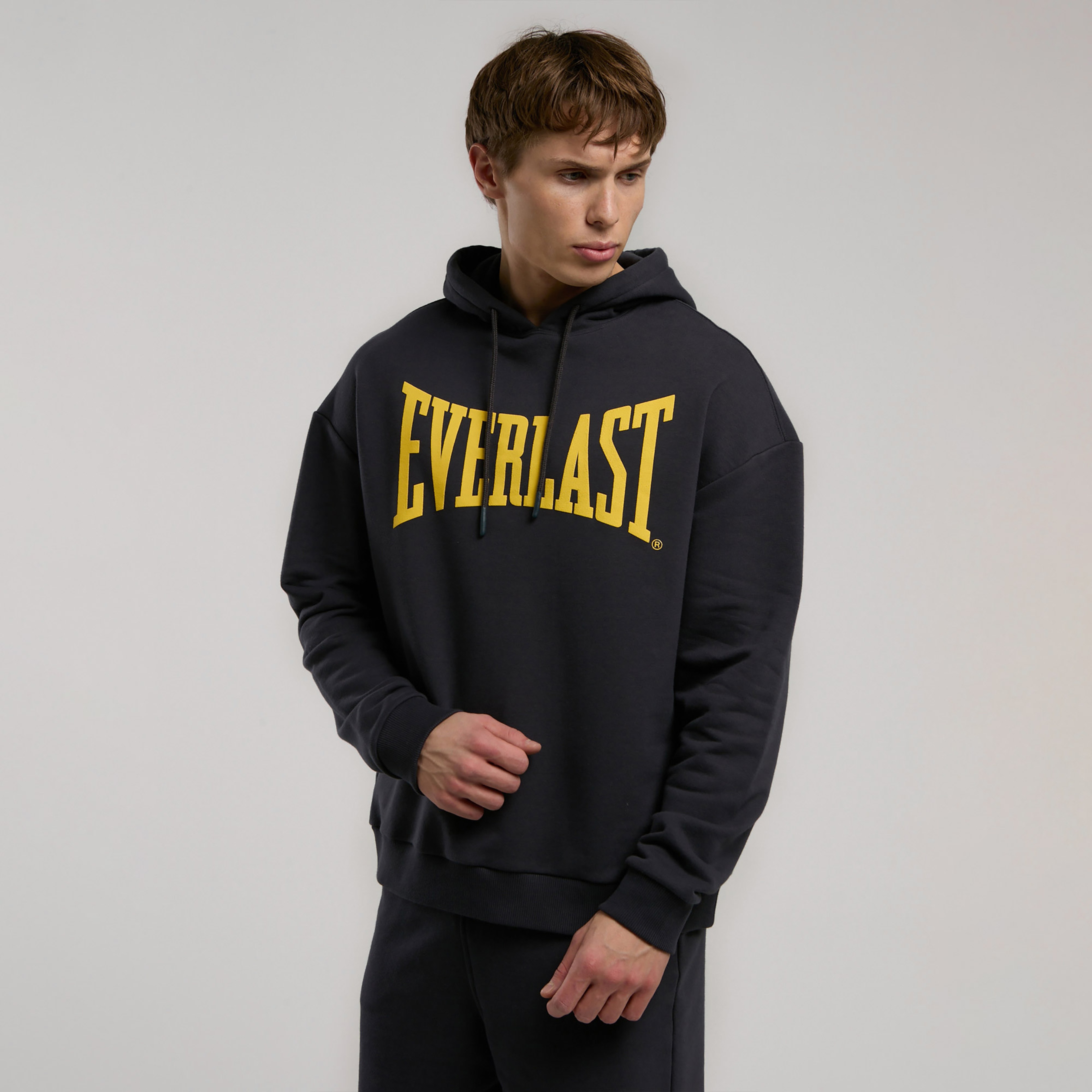 Everlast Ever Classics Comfort Erkek Gri Kapüşonlu Sweatshirt