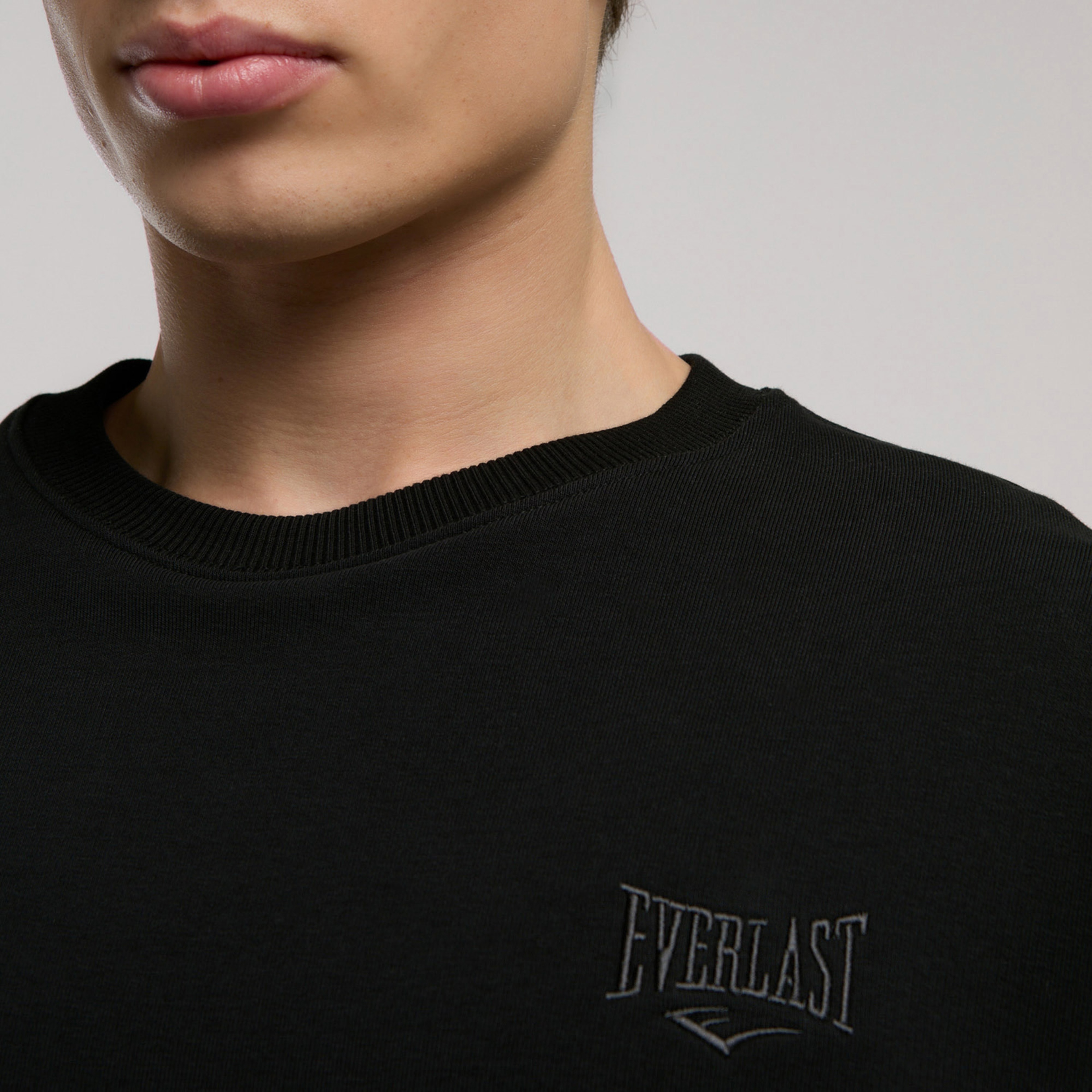 Everlast Ever Essentials Comfort Erkek Siyah Sweatshirt