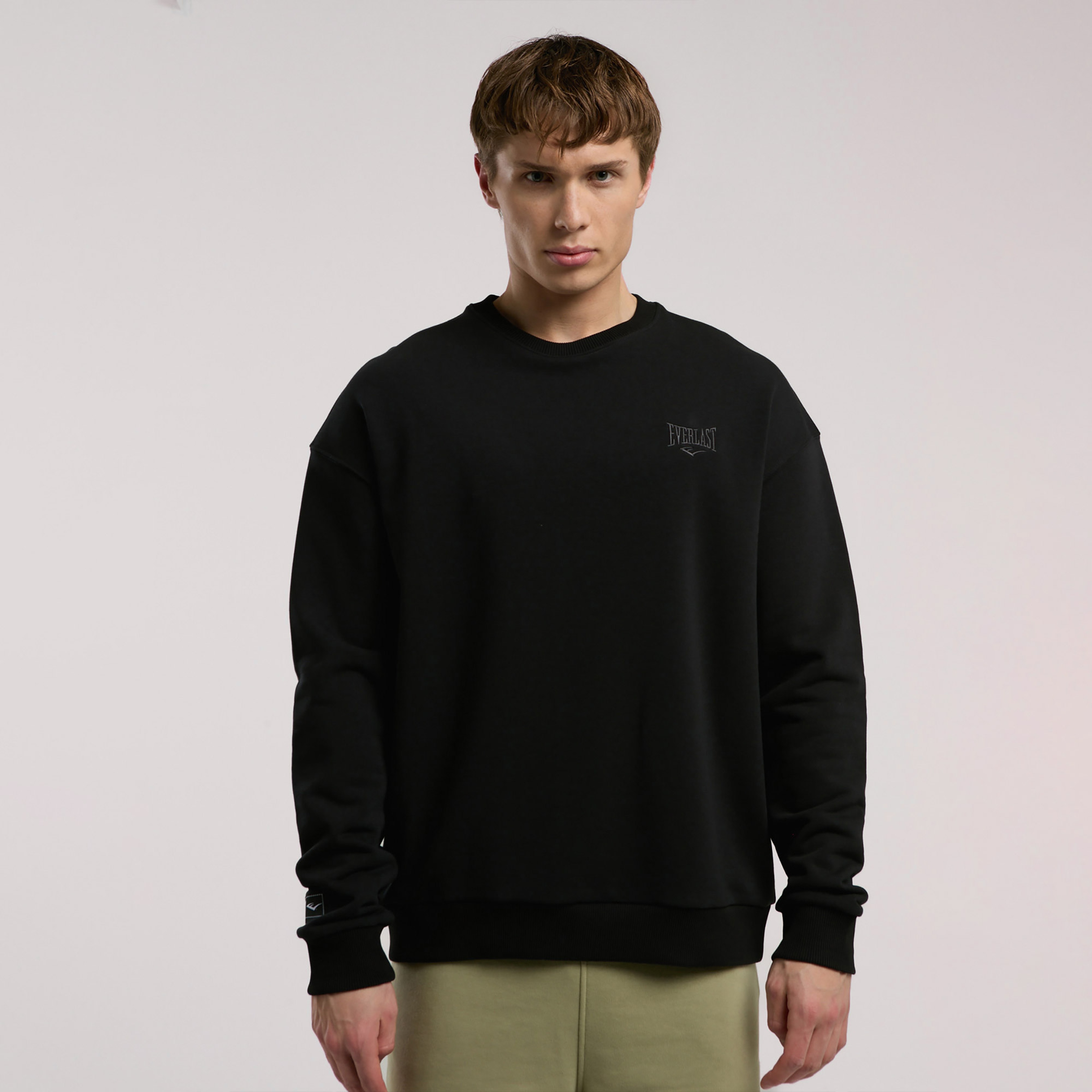 Everlast Ever Essentials Comfort Erkek Siyah Sweatshirt