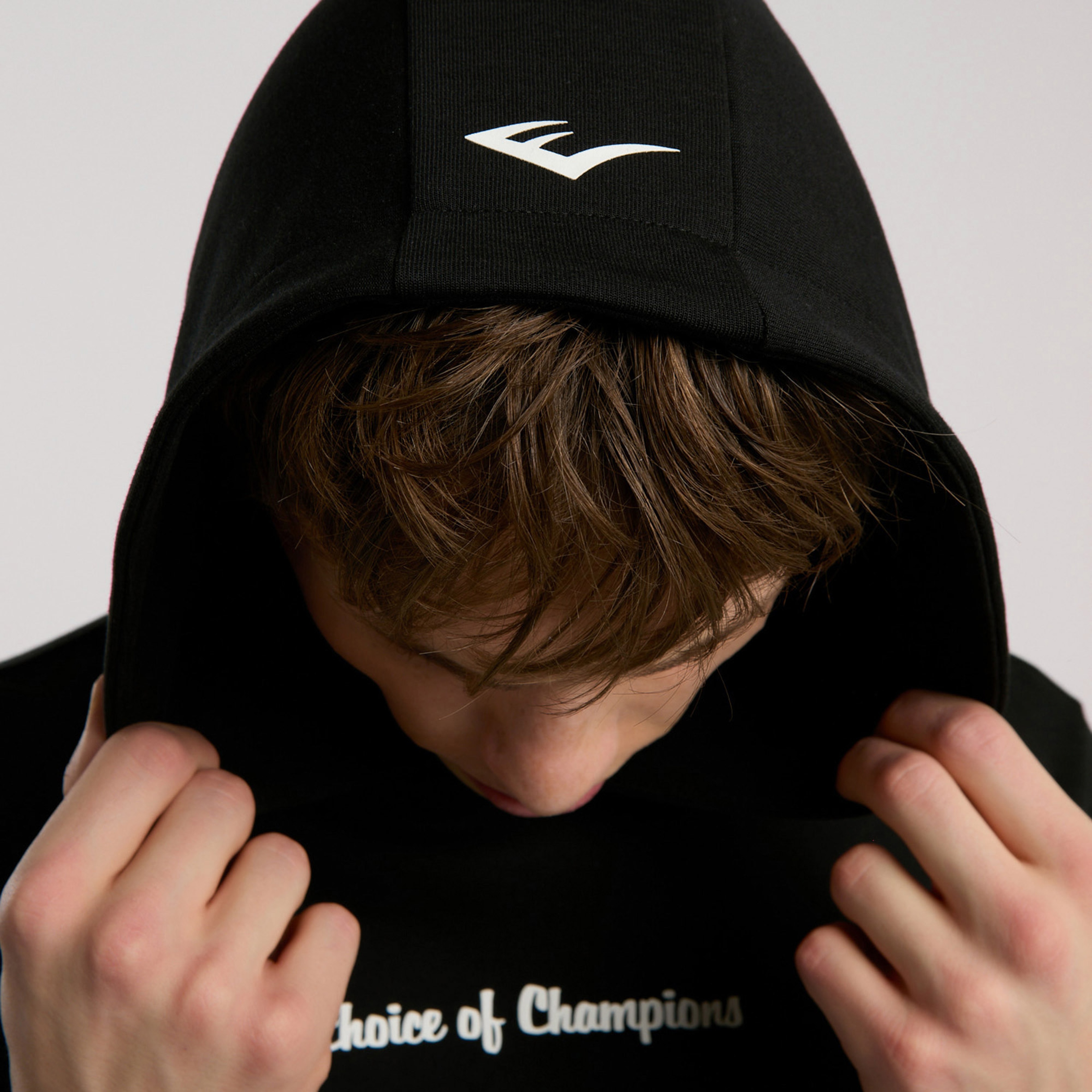 Everlast Champions Collection Erkek Siyah Kapüşonlu Sweatshirt