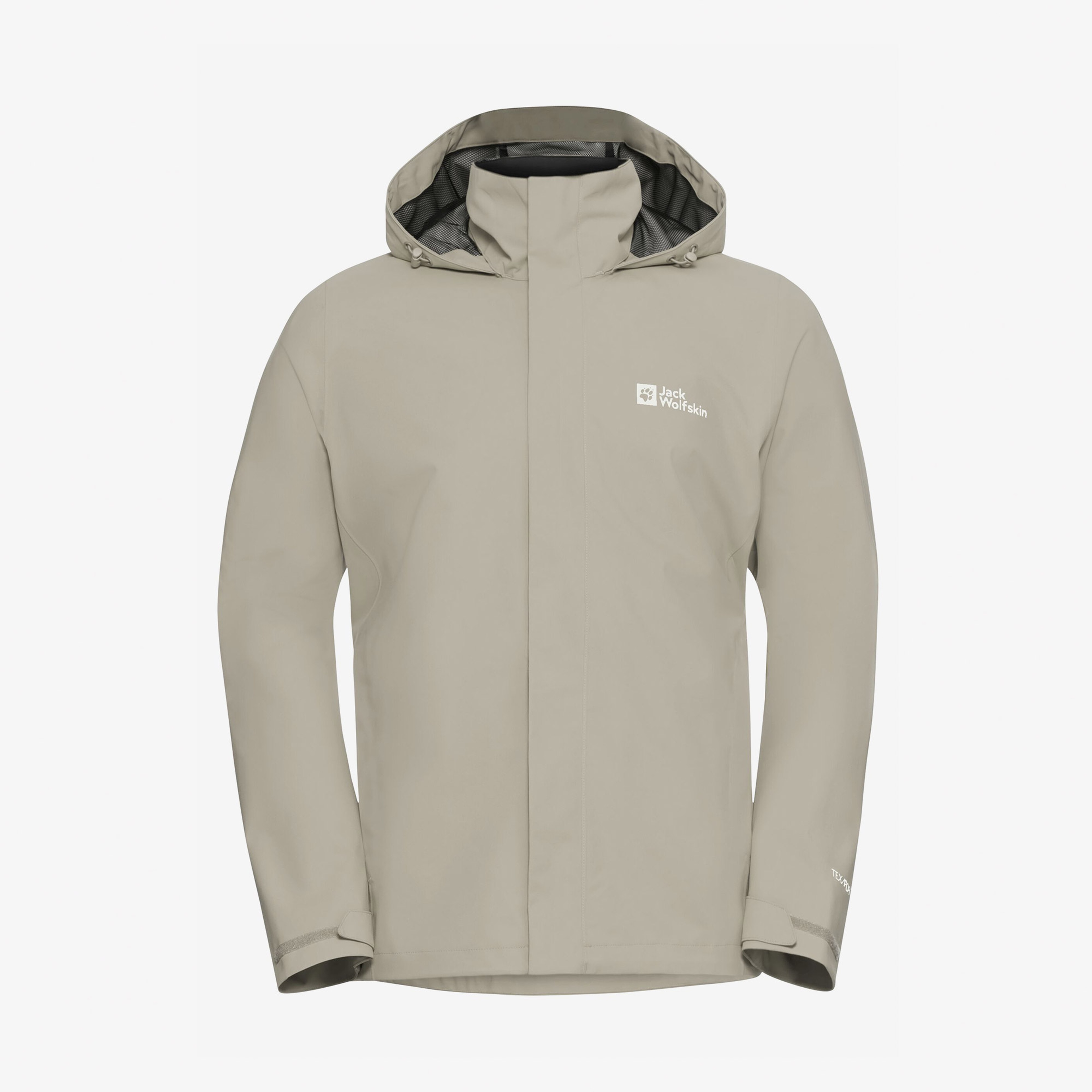 Jack Wolfskin Trailtime 2L Erkek Krem Outdoor Ceket