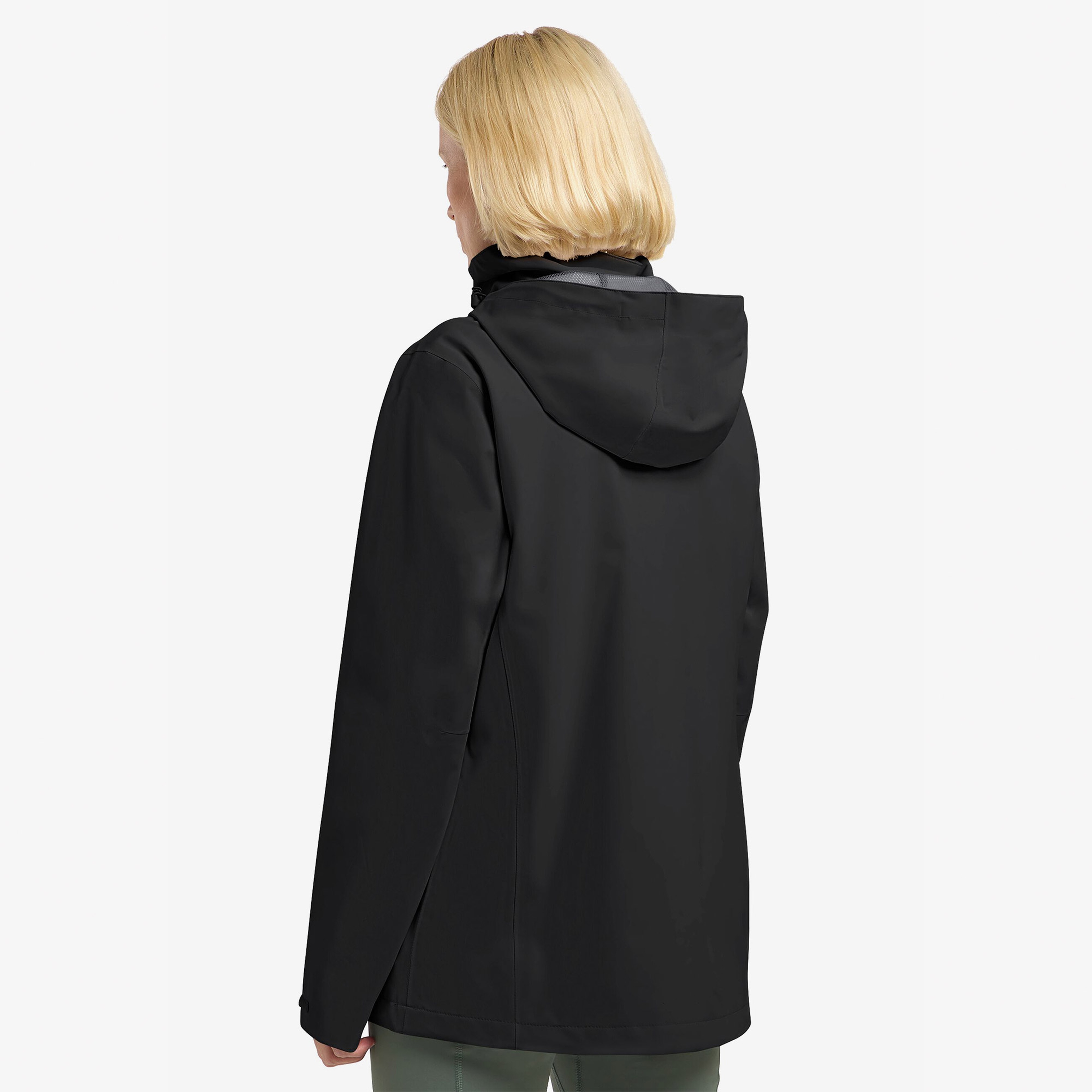 Jack Wolfskin Trailtime 2L Kadın Siyah Outdoor Ceket