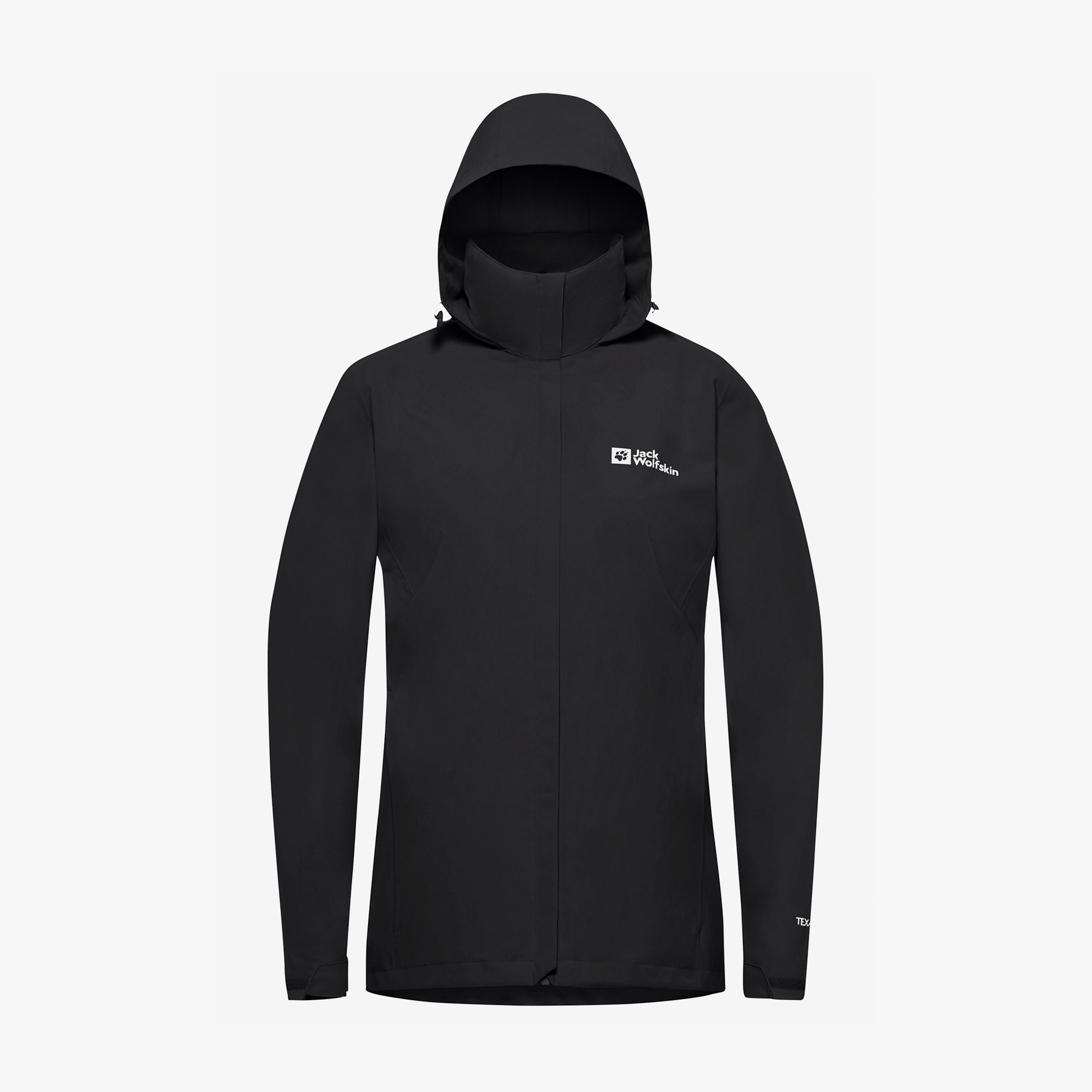 Jack Wolfskin Trailtime 2L Kadın Siyah Outdoor Ceket