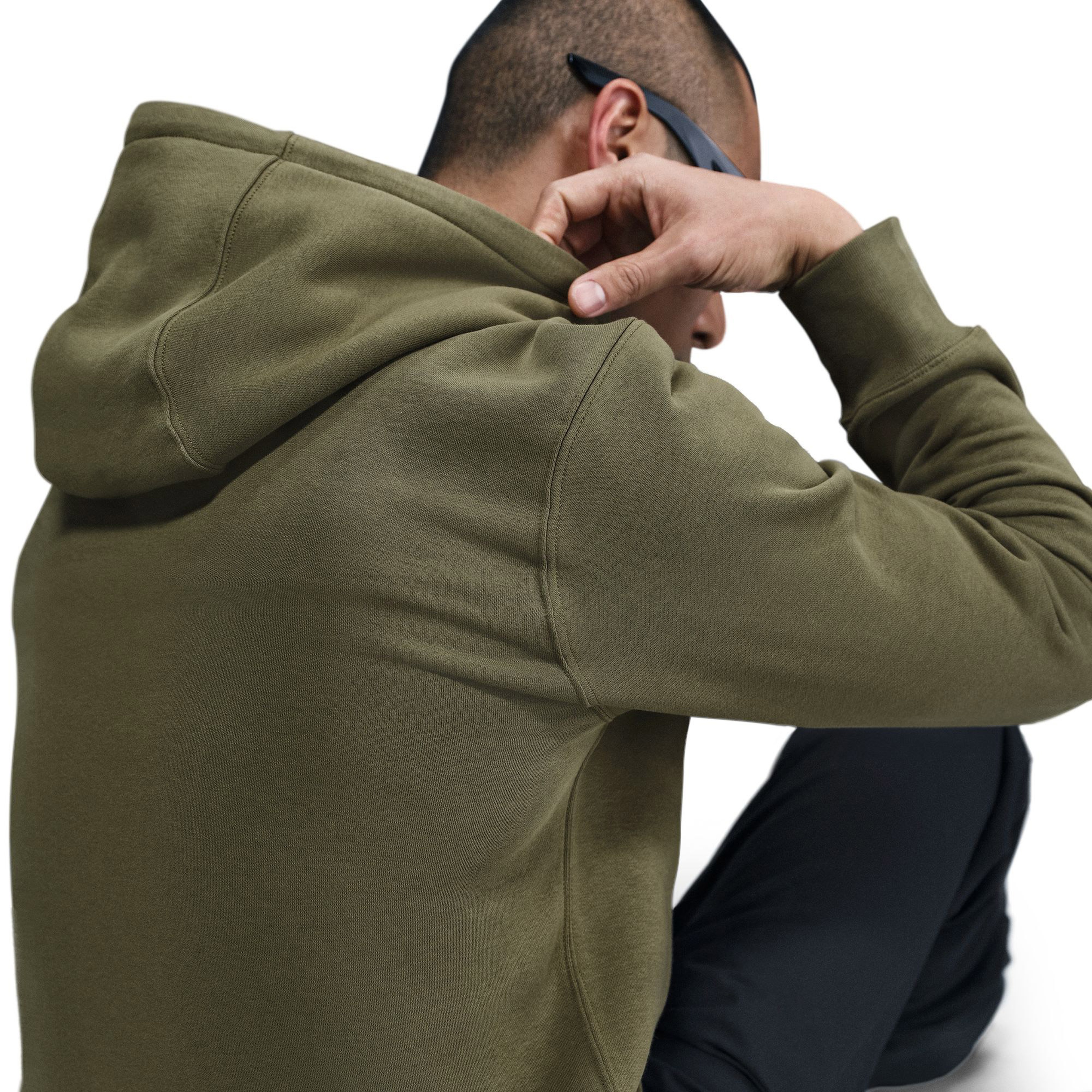 Nike Club Erkek Kahverengi Sweatshirt