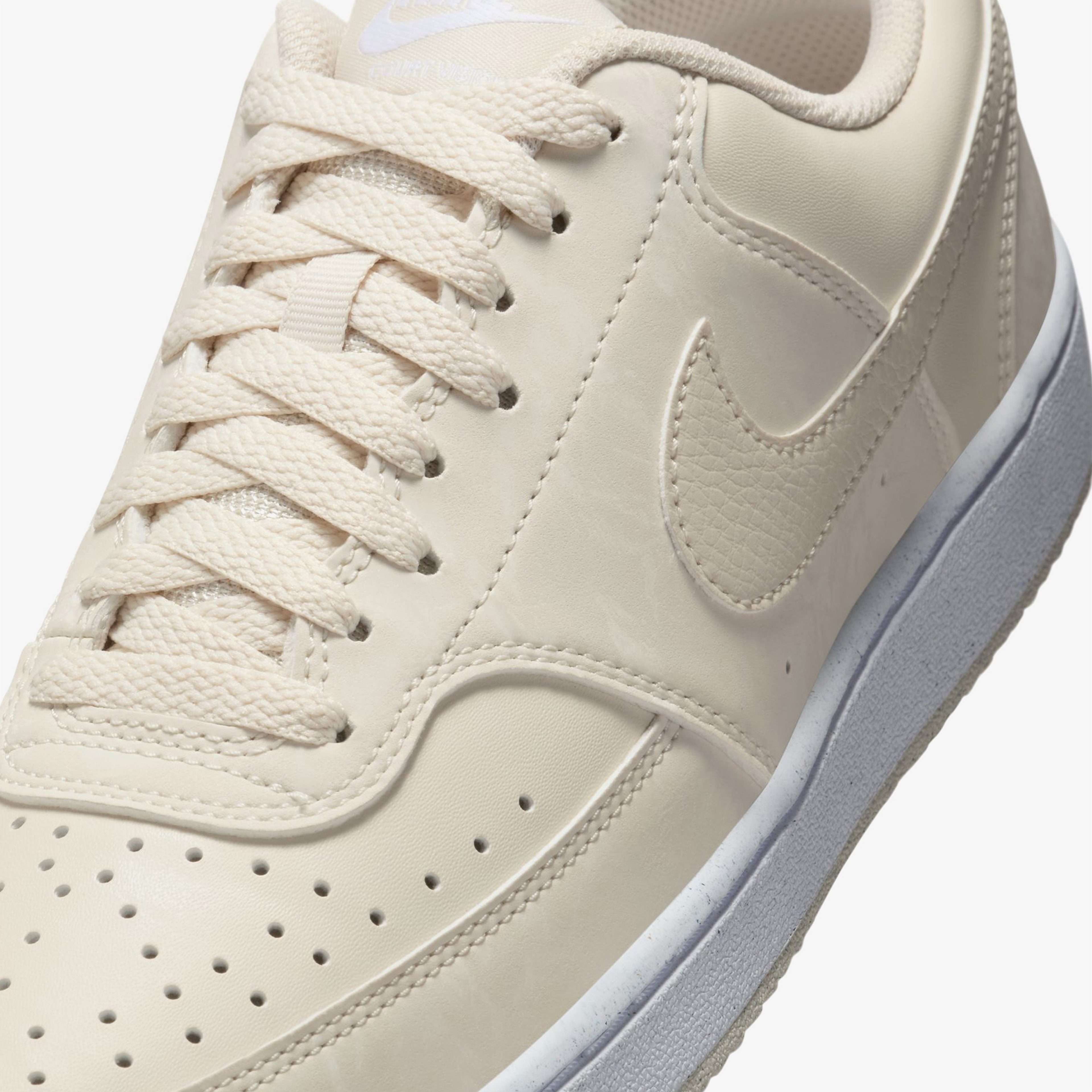 Nike Court Vision Low Kadın Krem Spor Ayakkabı