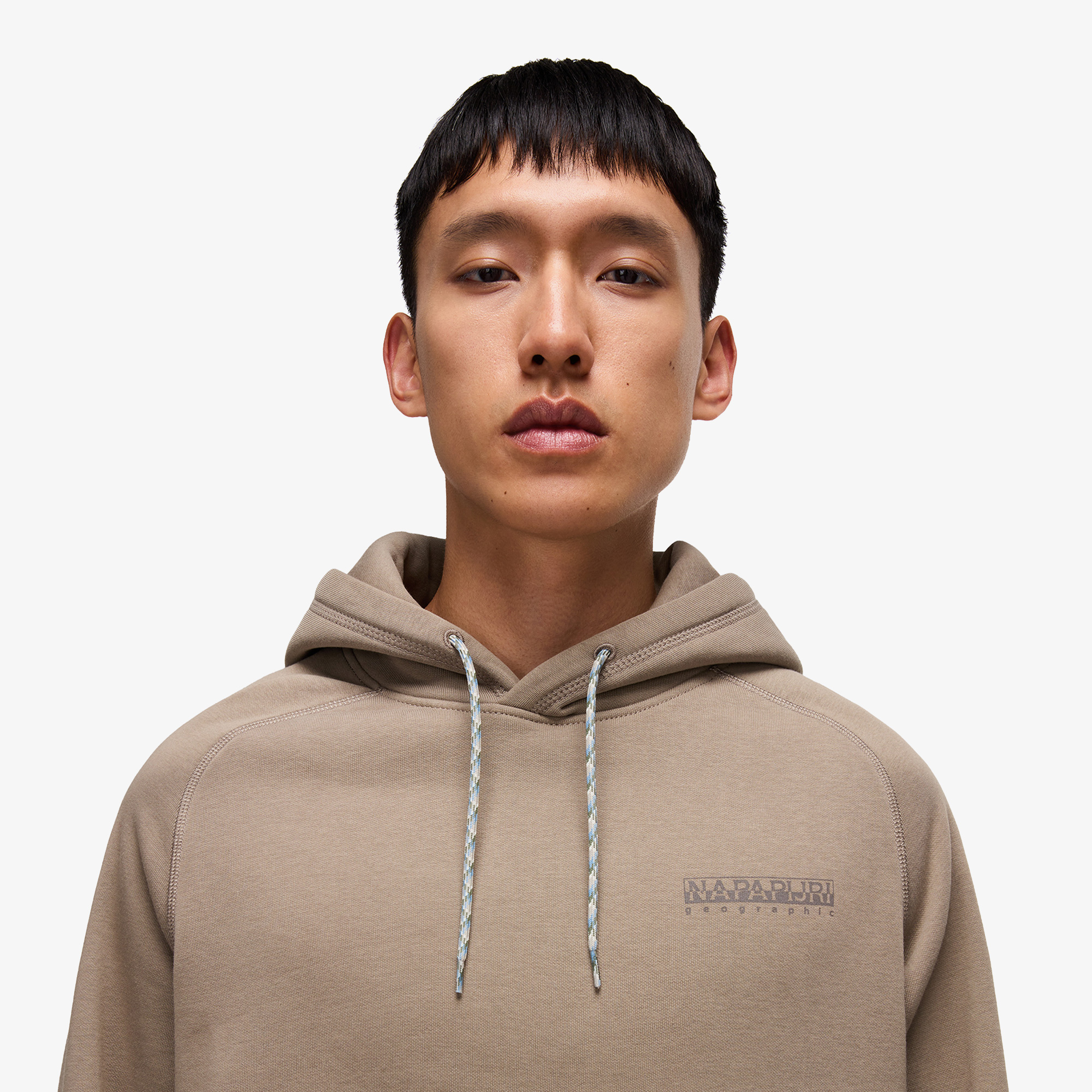 Napapijri B-Back Graphic Erkek Yeşil Sweatshirt