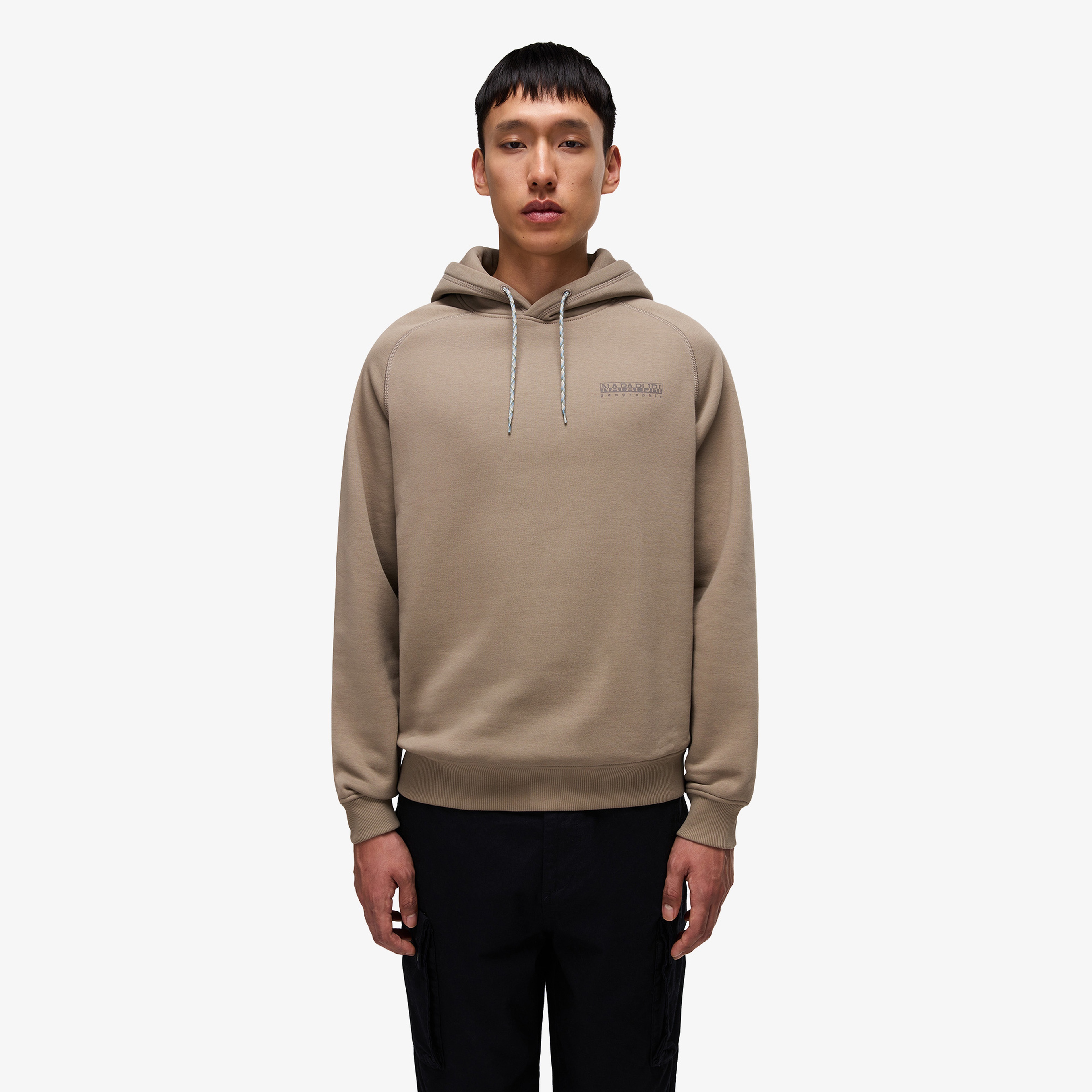 Napapijri B-Back Graphic Erkek Yeşil Sweatshirt