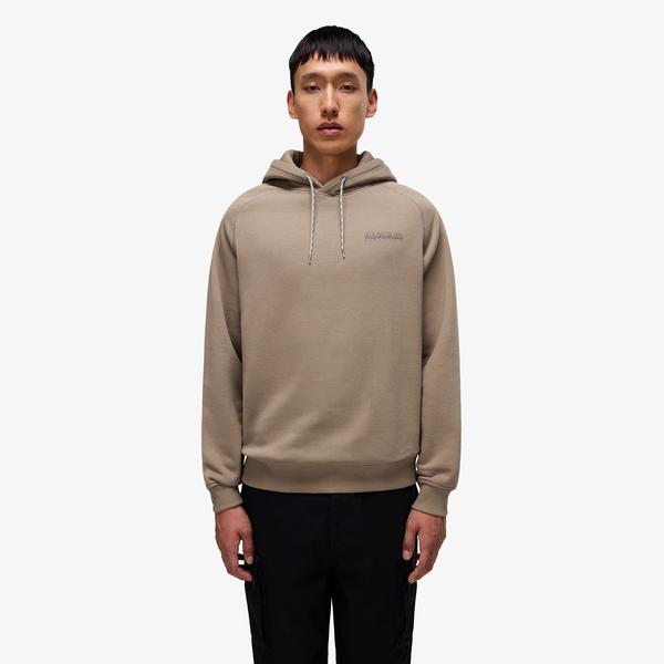 Napapijri B-Back Graphic Erkek Yeşil Sweatshirt