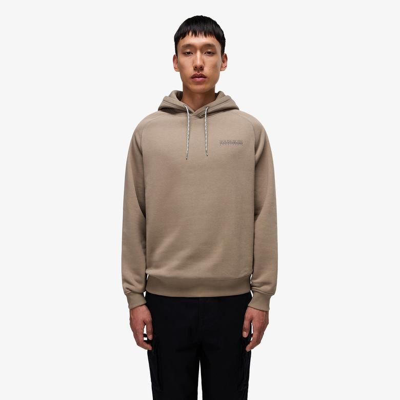 Napapijri B-Back Graphic Erkek Yeşil Sweatshirt